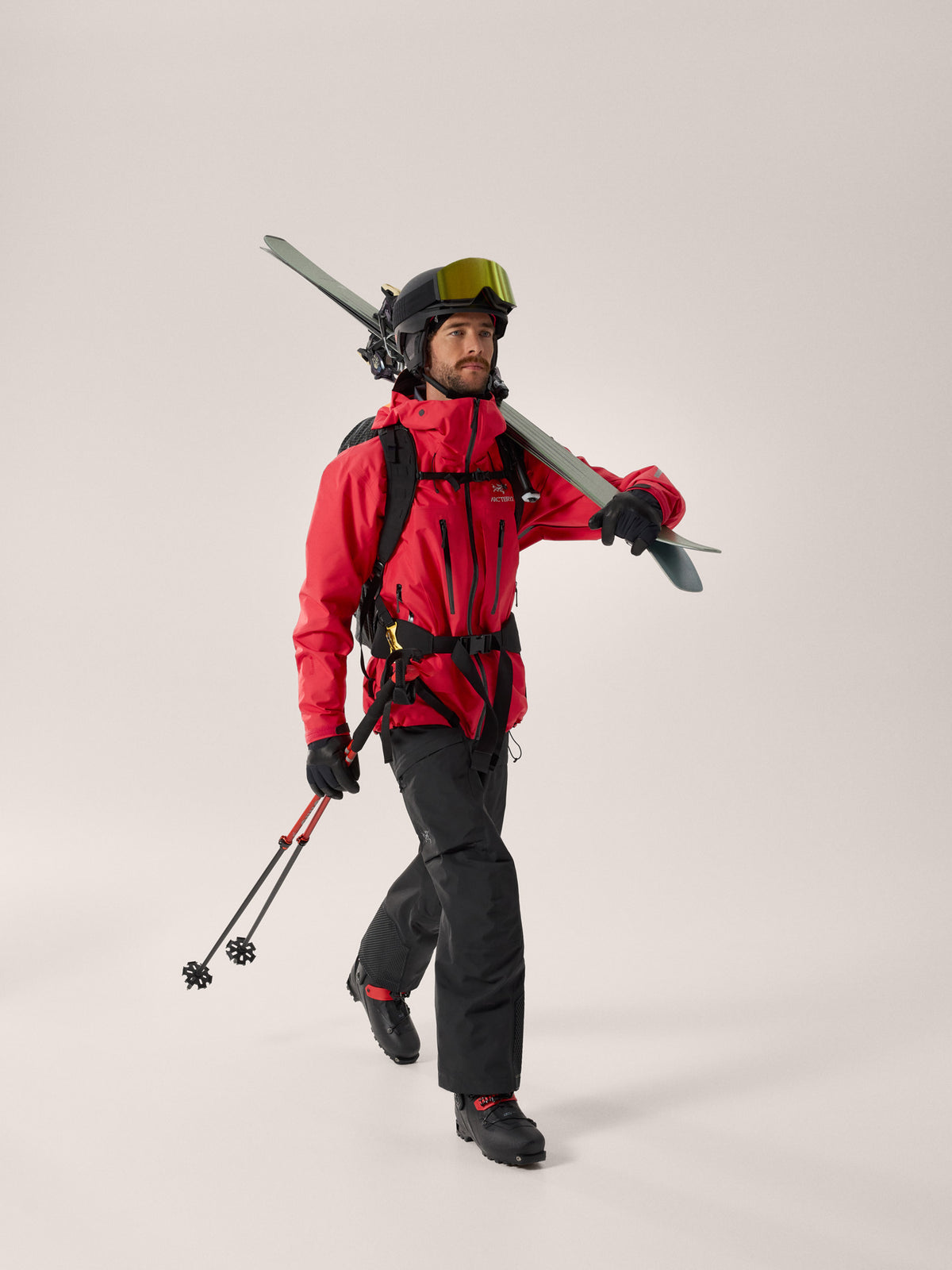 Ski Guide Pant Black Full Body