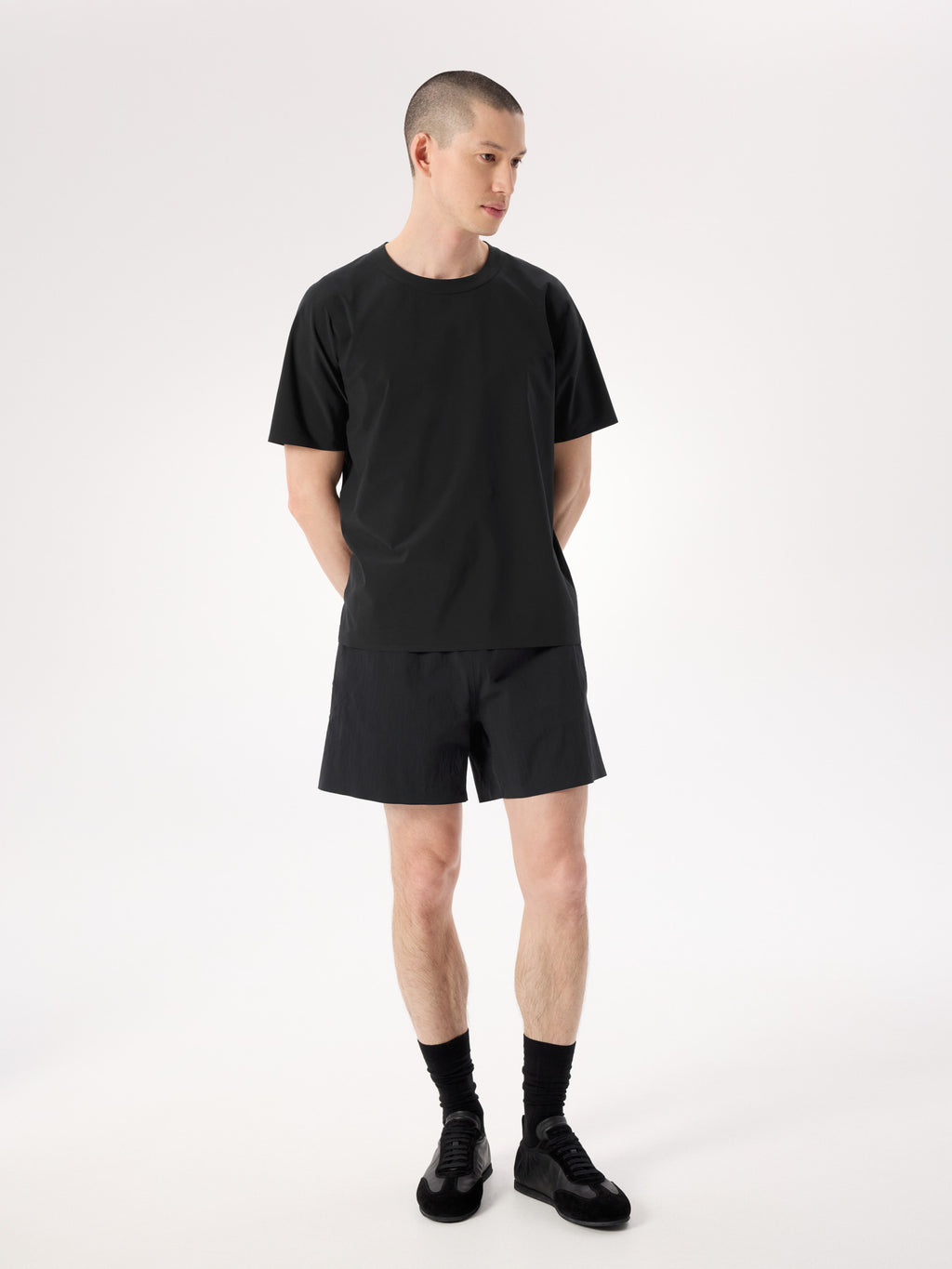 Dromos Tech T-Shirt Black Full Body