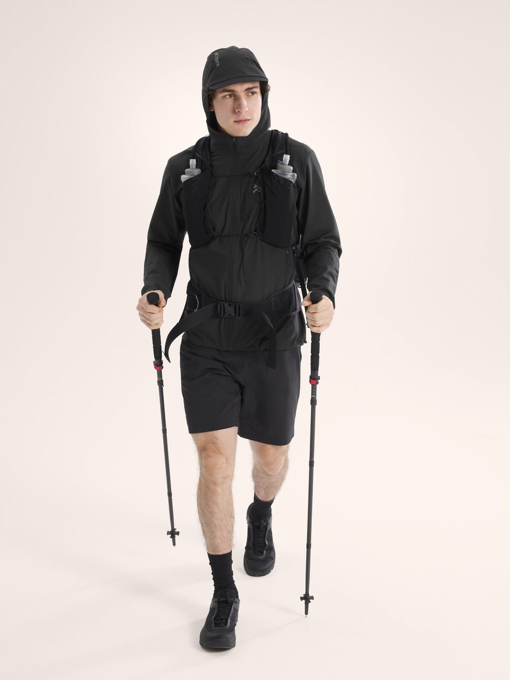 Incendo Hybrid Hoody Black Full Body