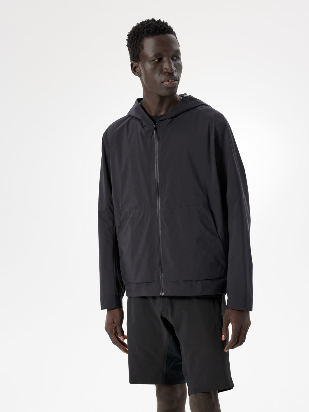 Demlo Hoody Black Front View