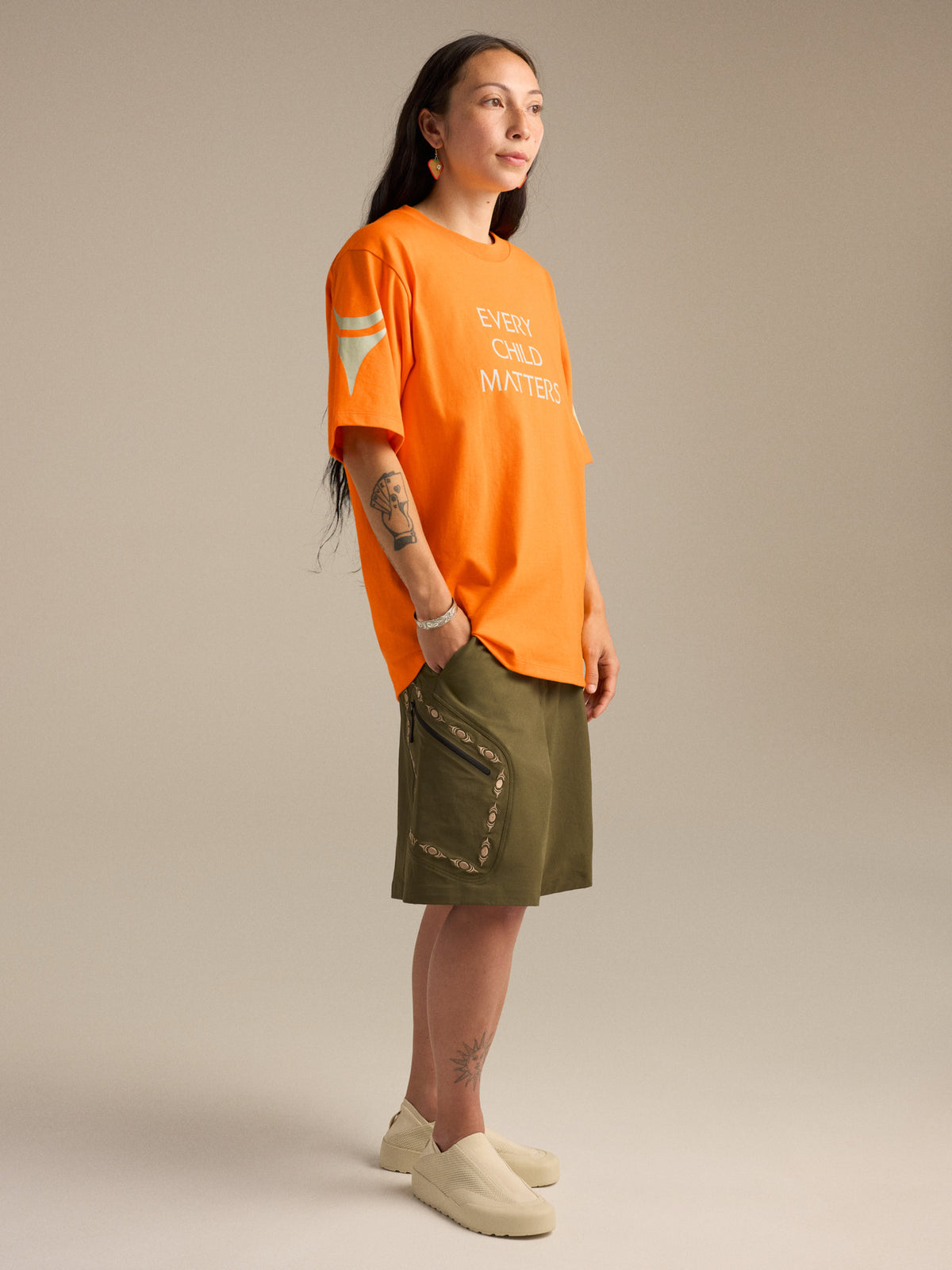 ECM Kragg T-Shirt Walk Gently Blaze Hover
