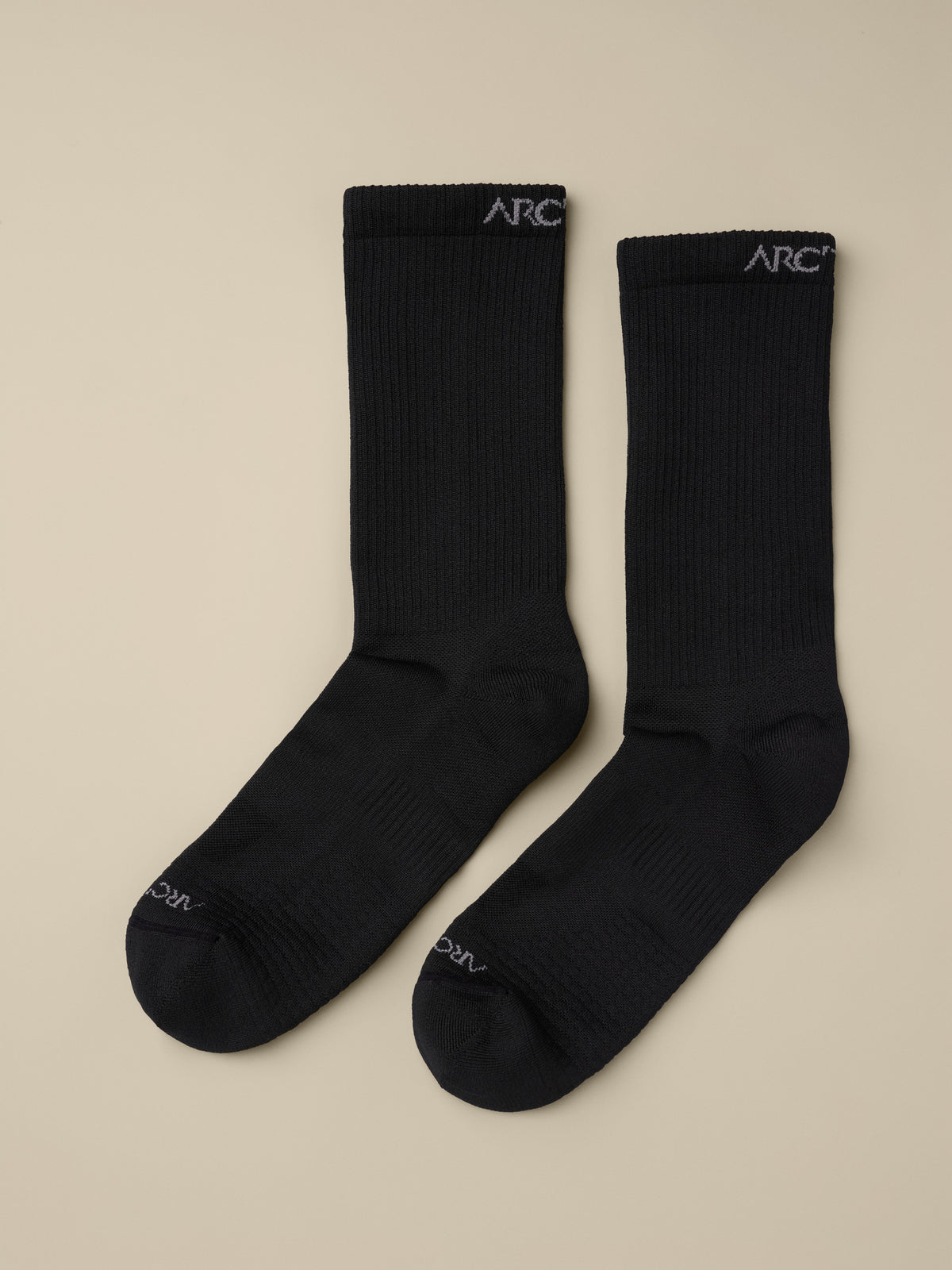 Synthetic Mid Sock Black Hover