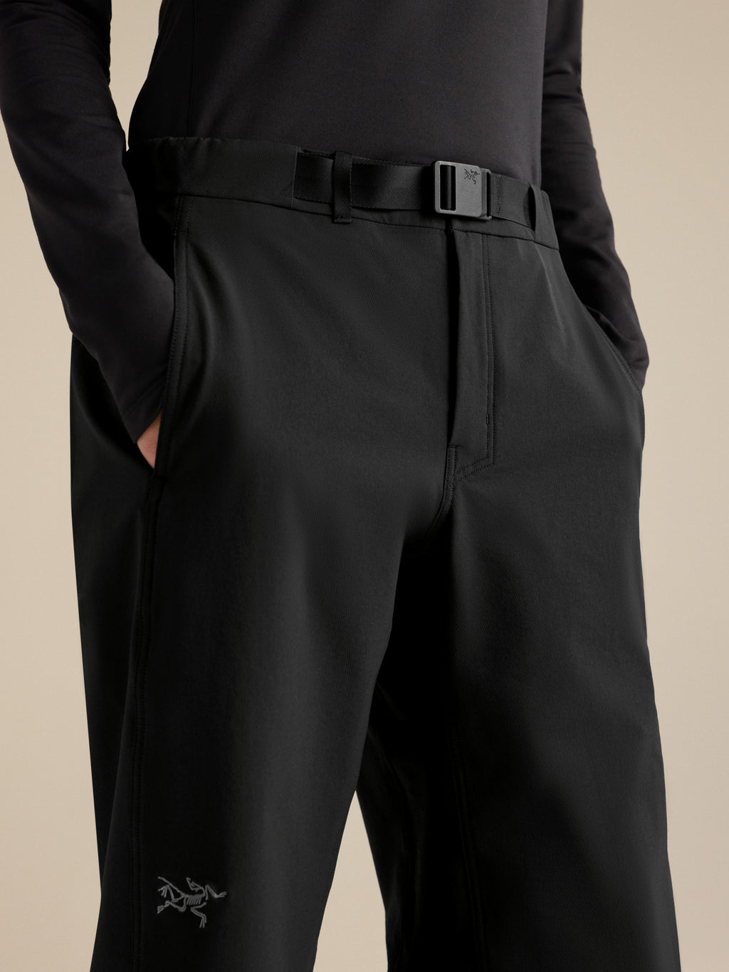 Nia Pant Women's Black Waist Detail