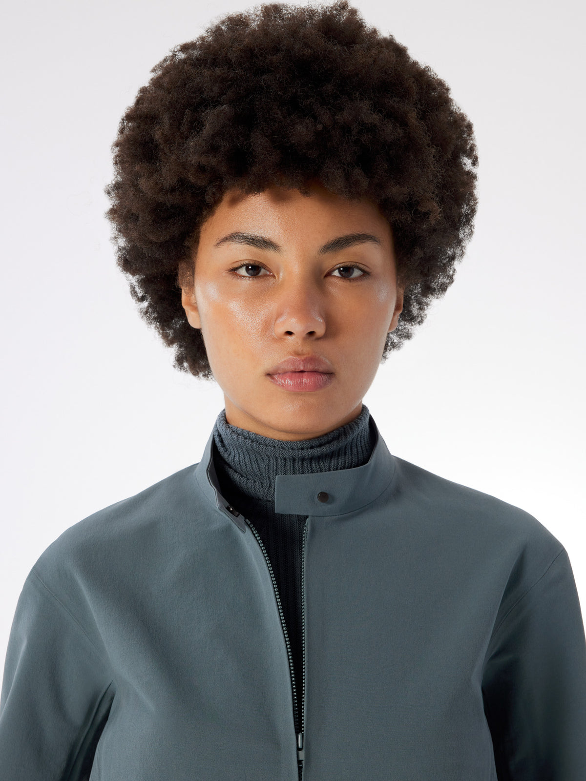 Stellant Jacket Women's Neptune Detail 1