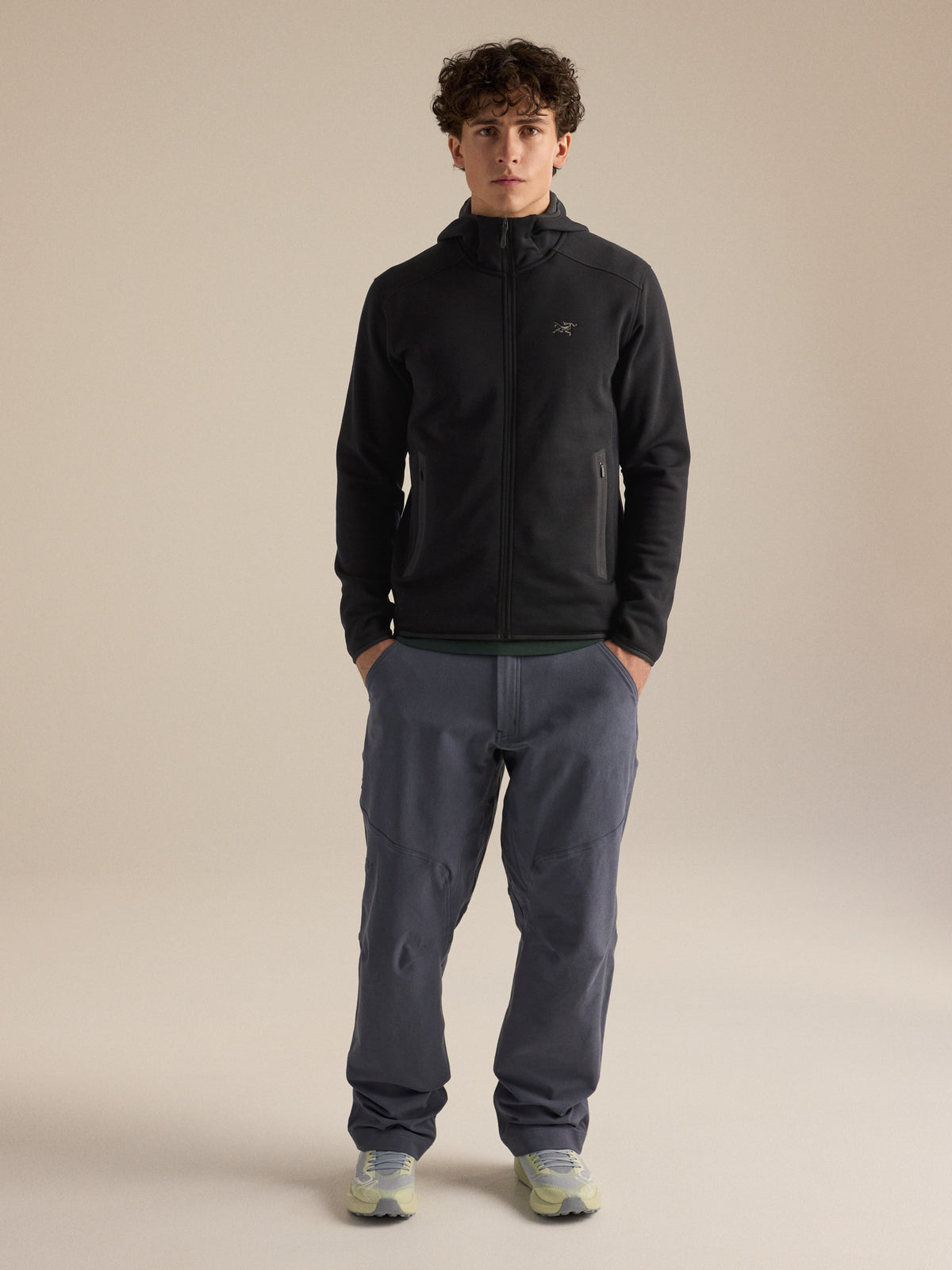 Kyanite Hoody Black Full Body