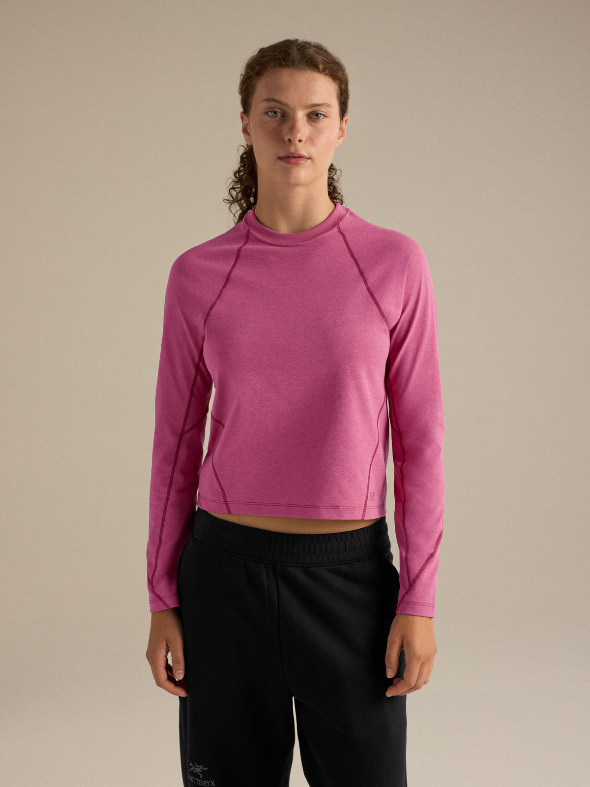 Rula T-Shirt LS Women's Lt Renegade / Renegade Front View