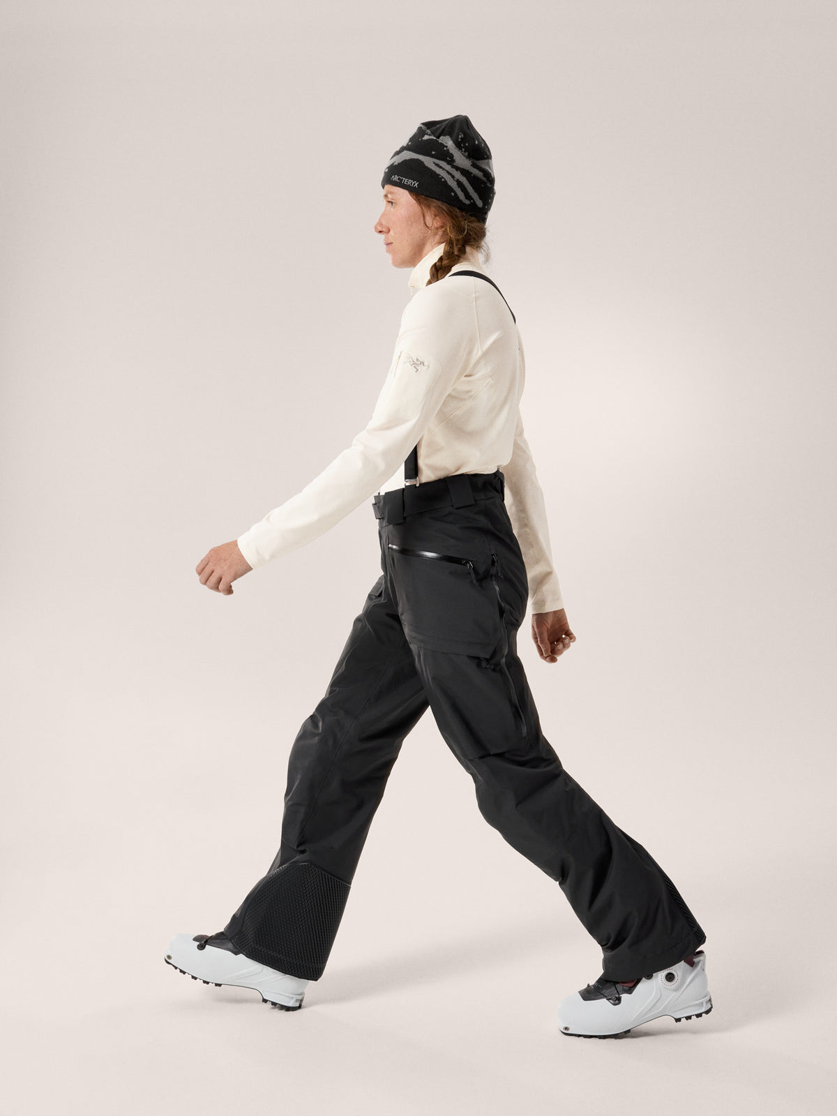 Ski Guide Pant W Women's Black Side View