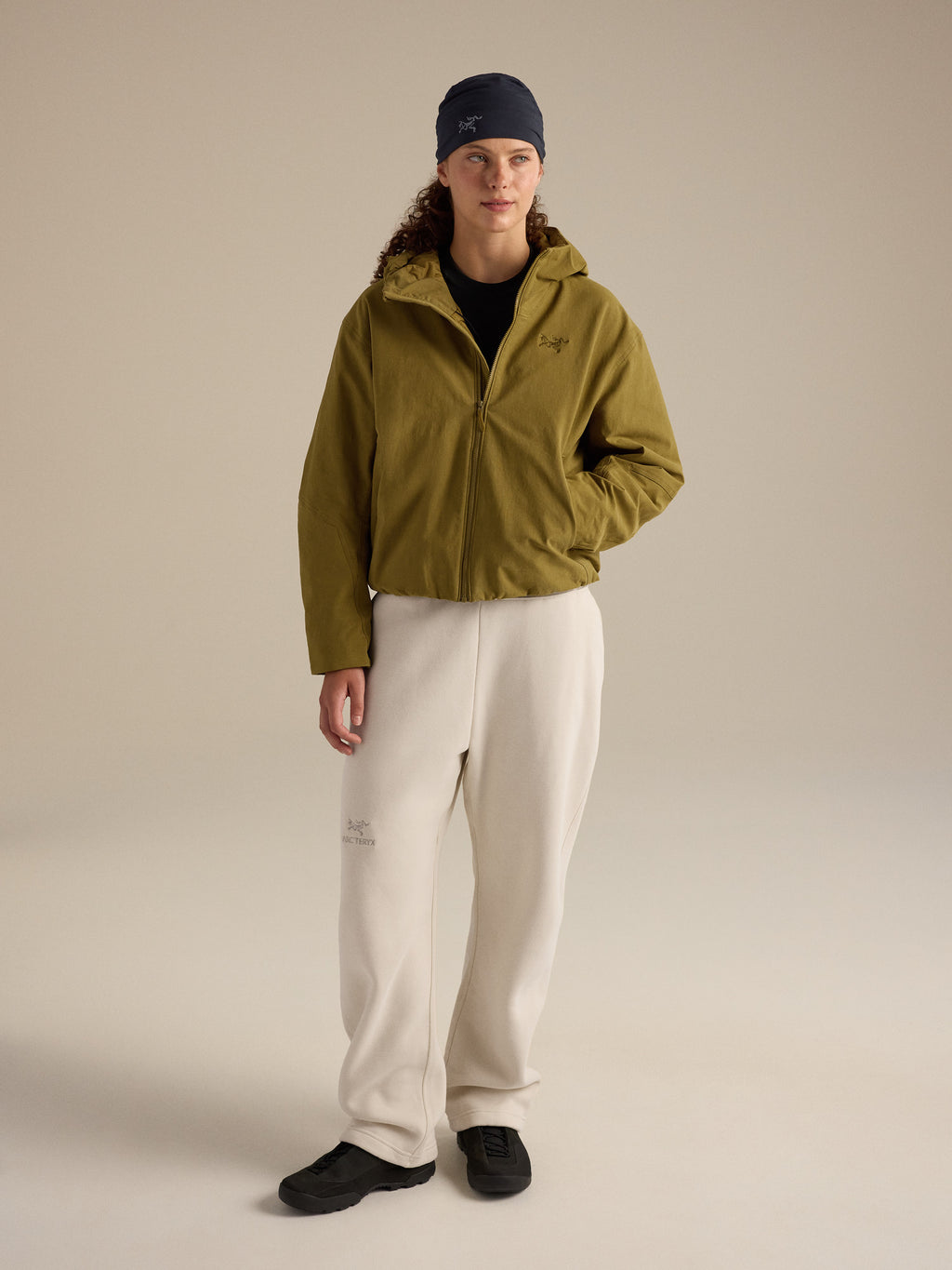 Emblem Fleece Jogger Women's Sea Salt Hover