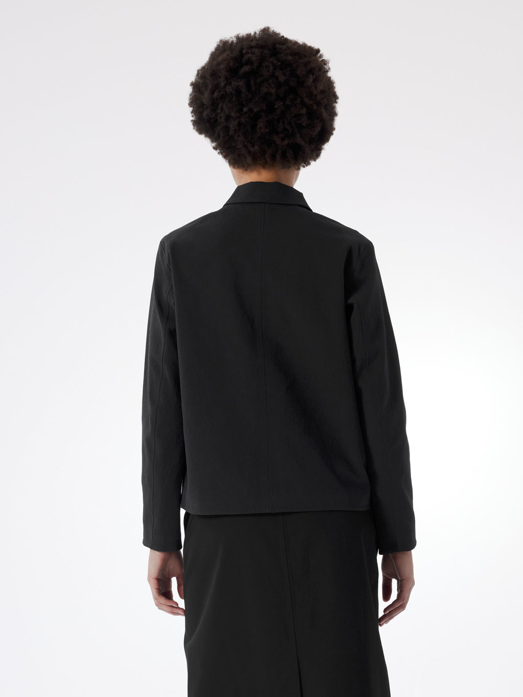 Limina Softshell Jacket Women's Black Back View