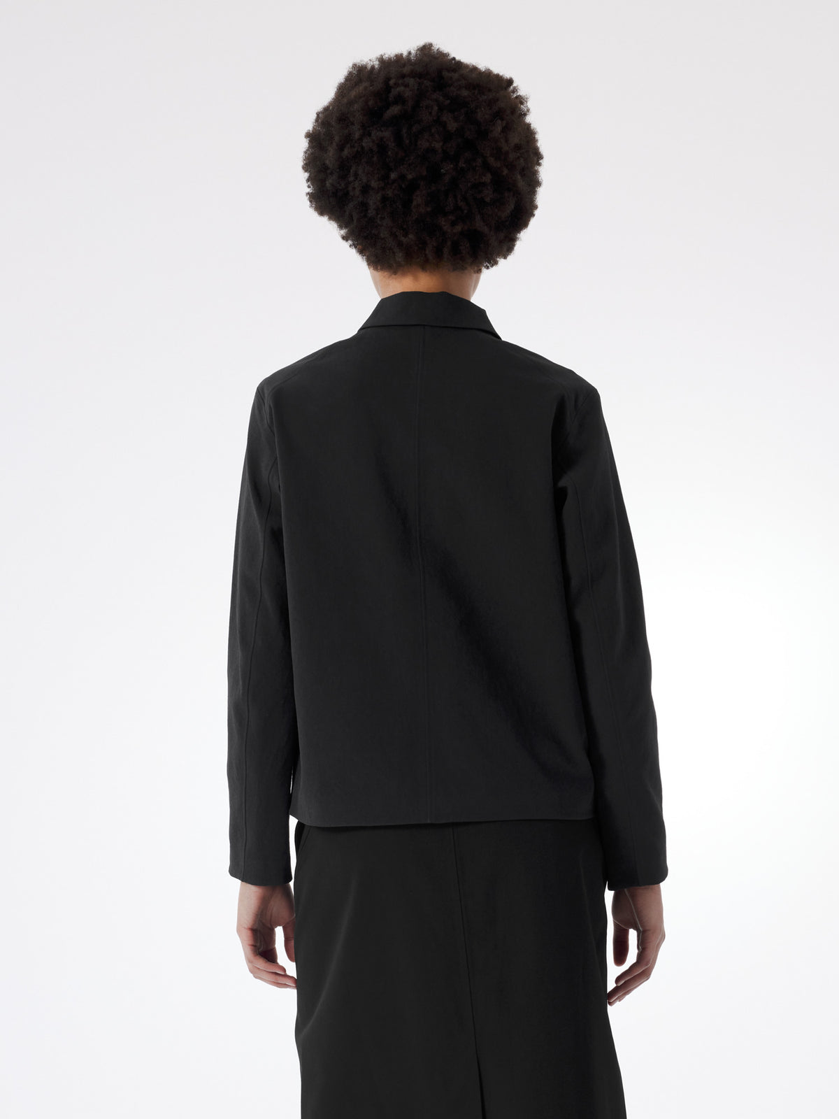 Limina Softshell Jacket Women's Black Back View
