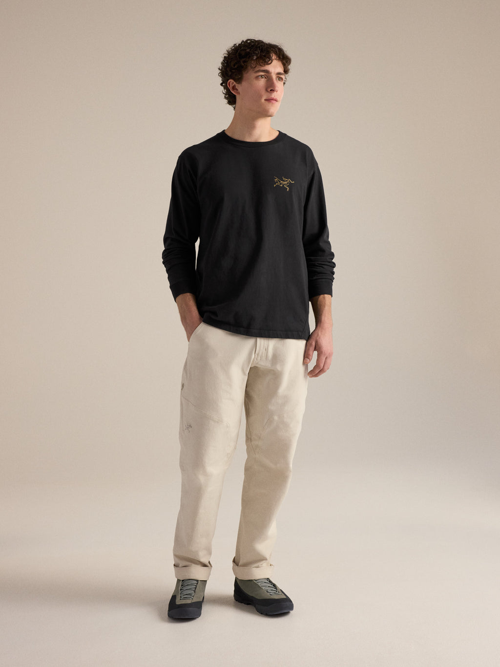 Kragg Cotton Shirt LS 24K Black Hover