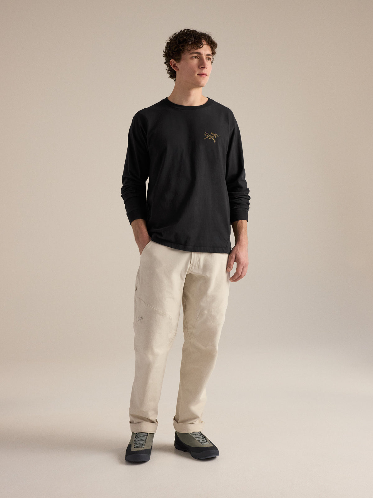 Kragg Cotton Shirt LS 24K Black Hover