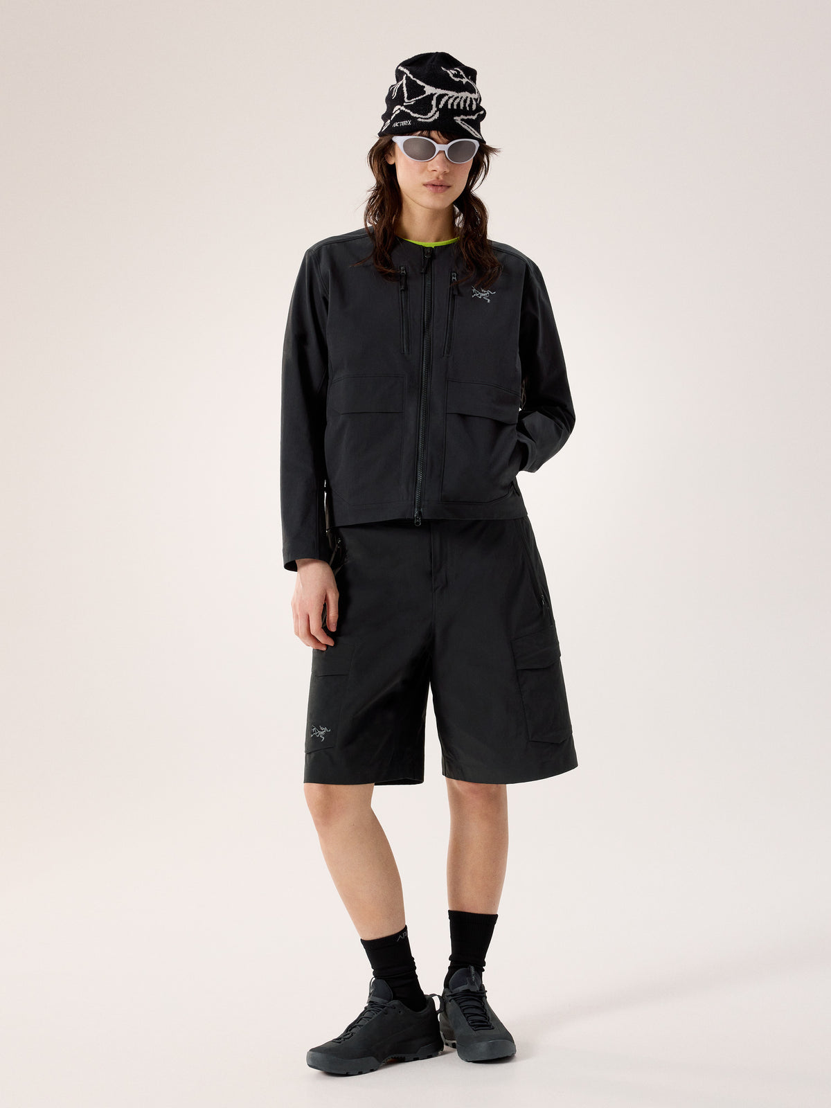 Sonii Utility Jacket Women's Black Full Body