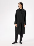 Nitra SL Trench Coat Women's Black Front View
