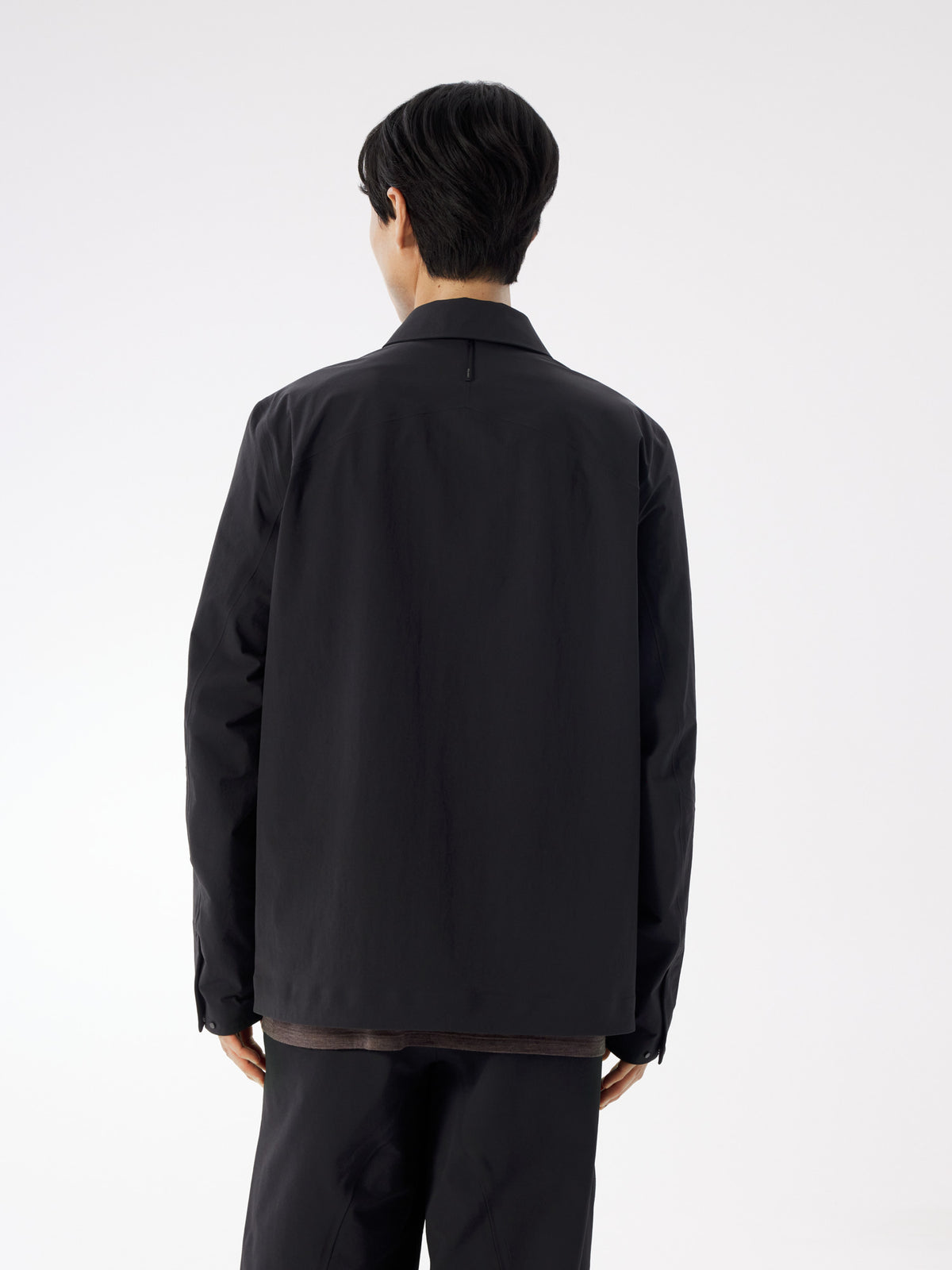 Field Softshell Jacket Black Back View