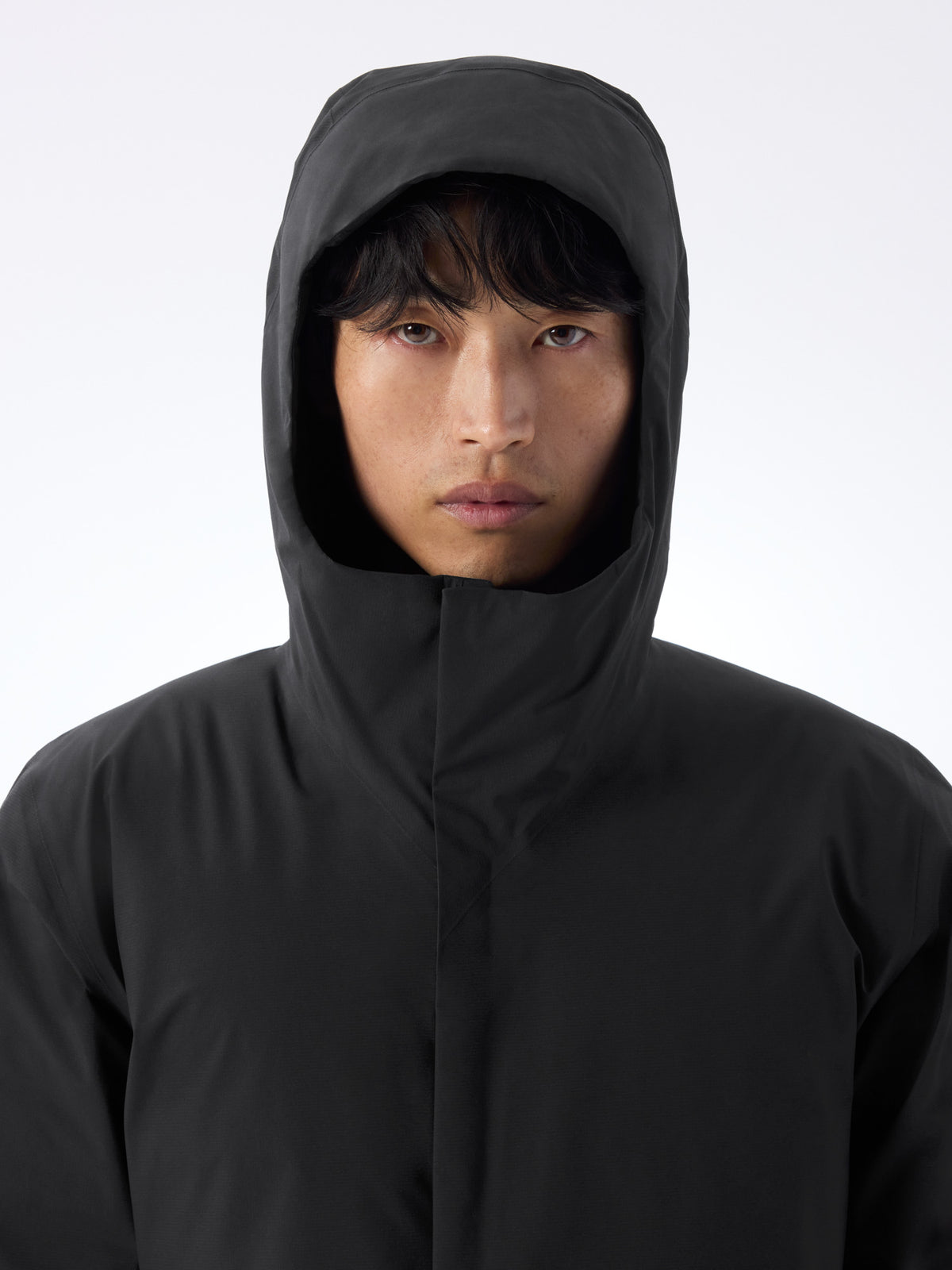 Altus Down Jacket Black Detail 1
