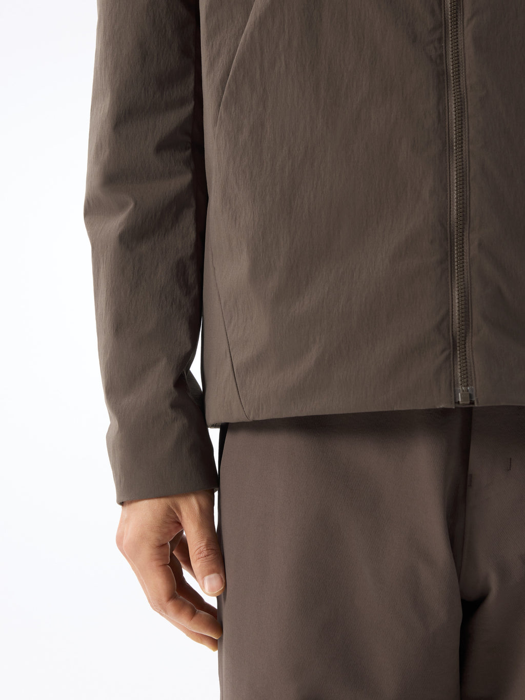 Mionn Insulated Jacket Sable Detail 2