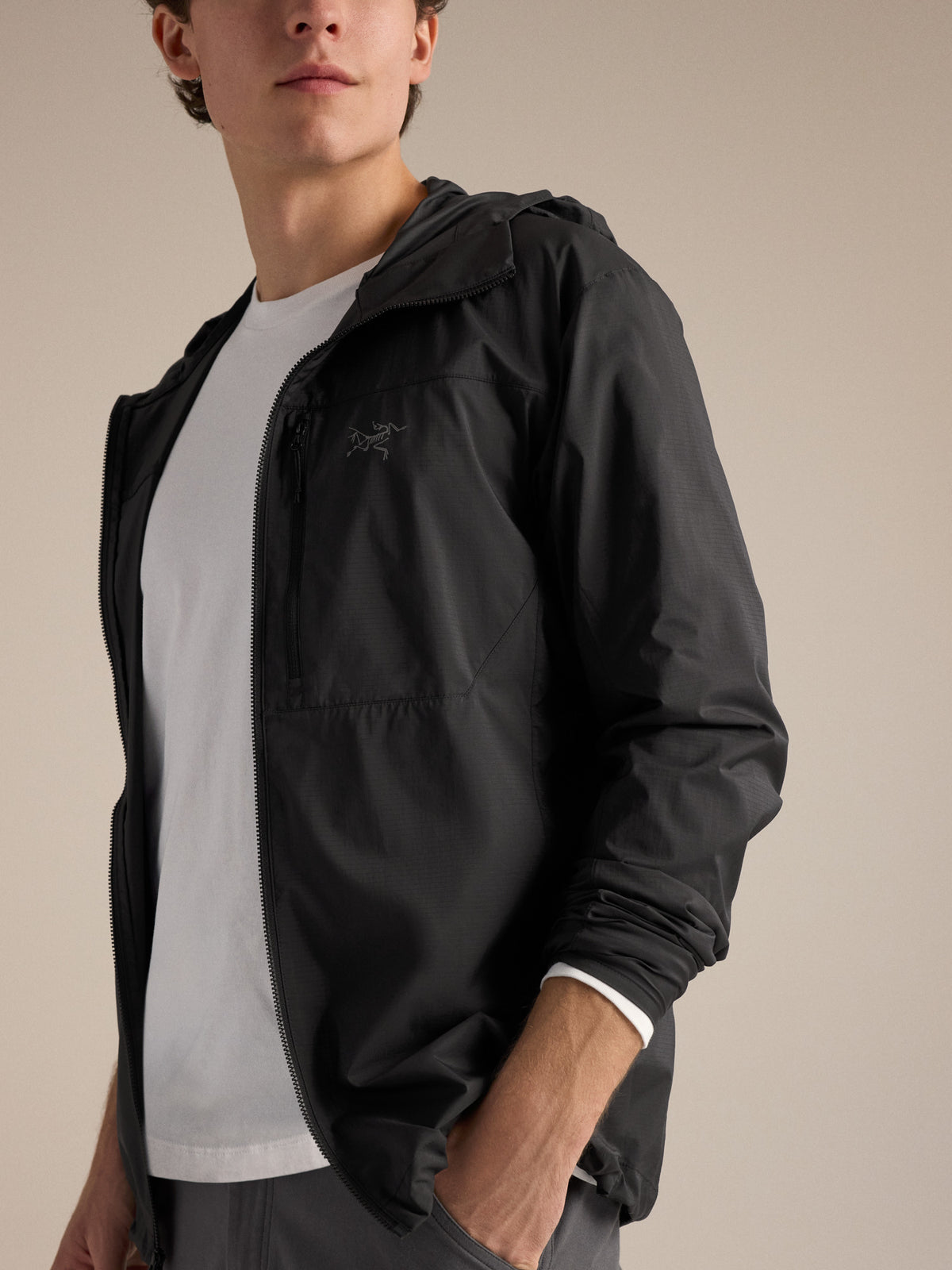 Squamish Hoody Black Detail 2