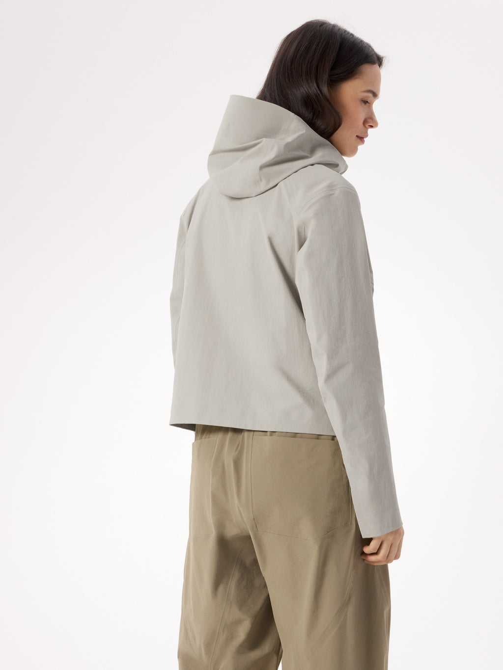 Focal Hoody Women's Dark Cocoon Back View