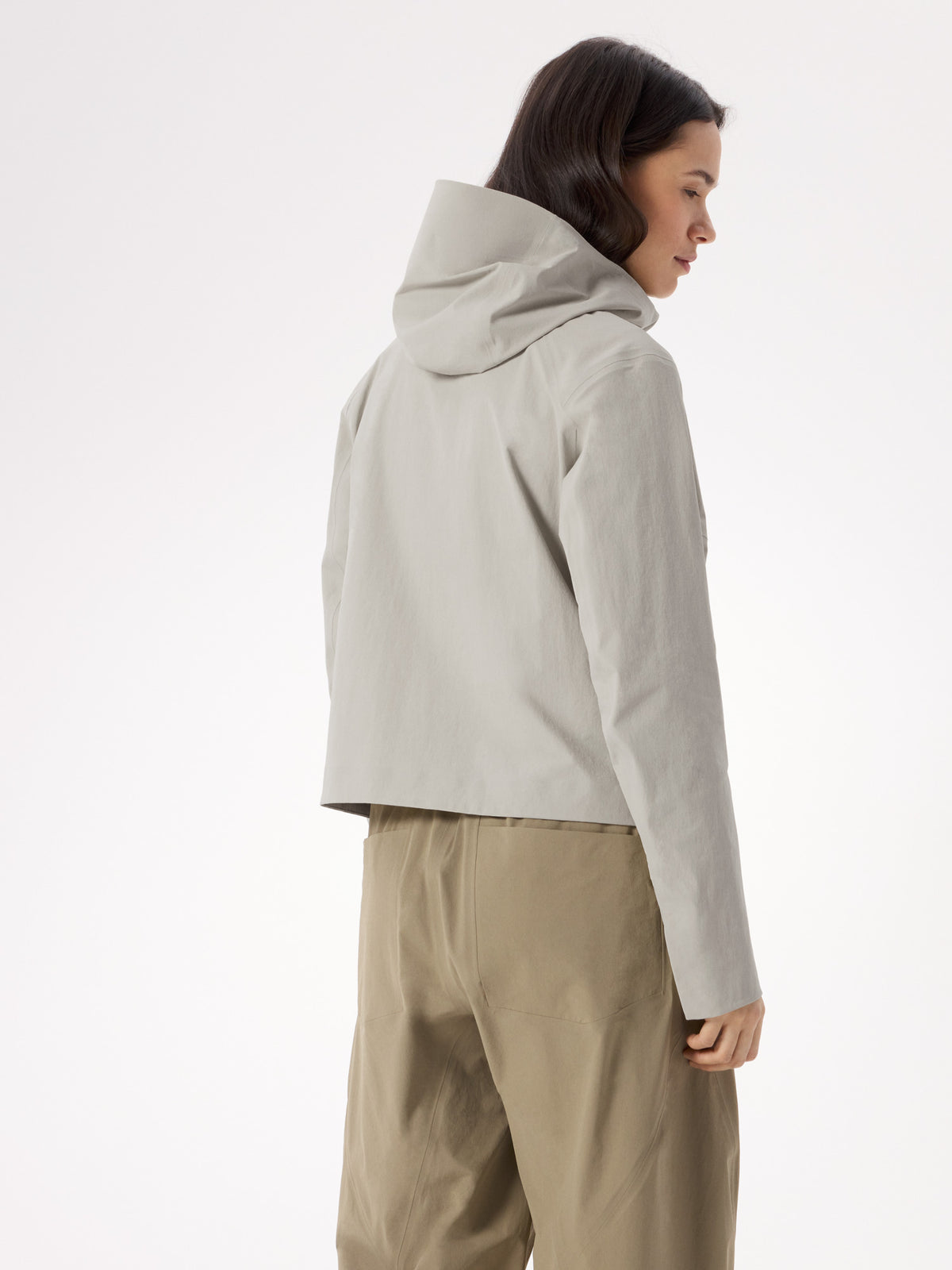 Focal Hoody Women's Dark Cocoon Back View