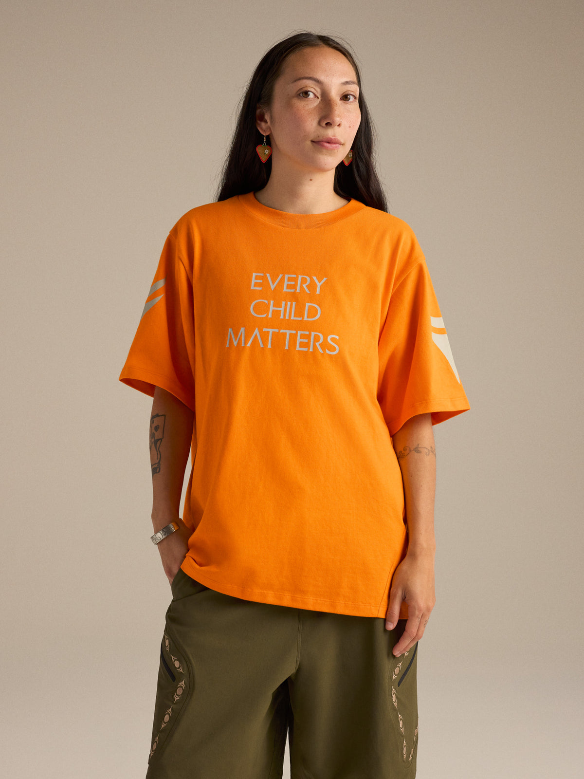 ECM Kragg T-Shirt Walk Gently Blaze Front View