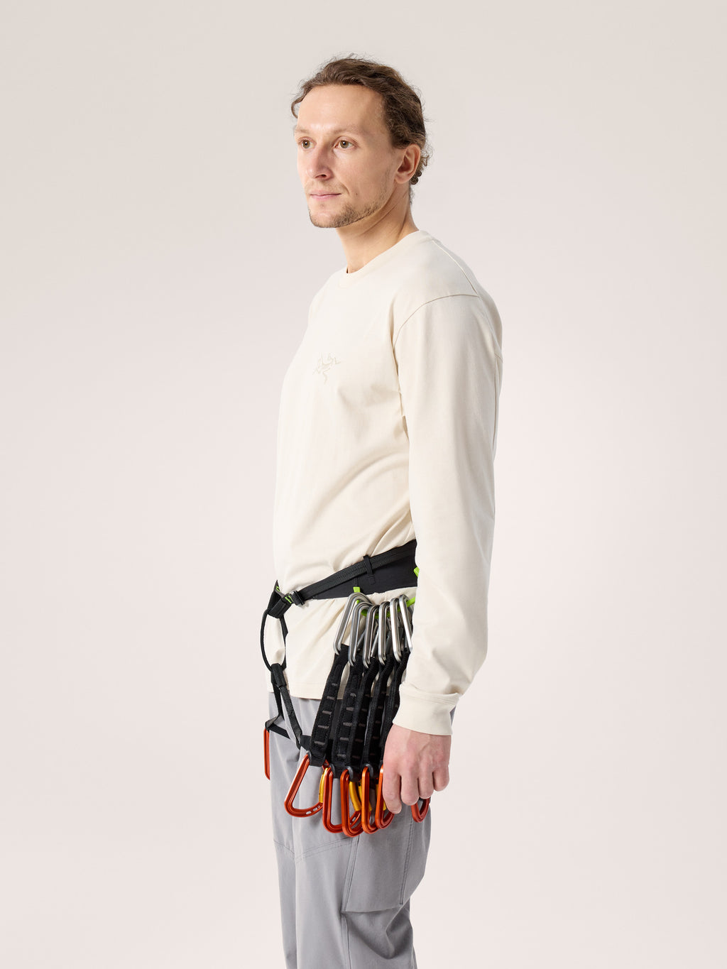 Lithos SL Harness Black / Mantis Side View