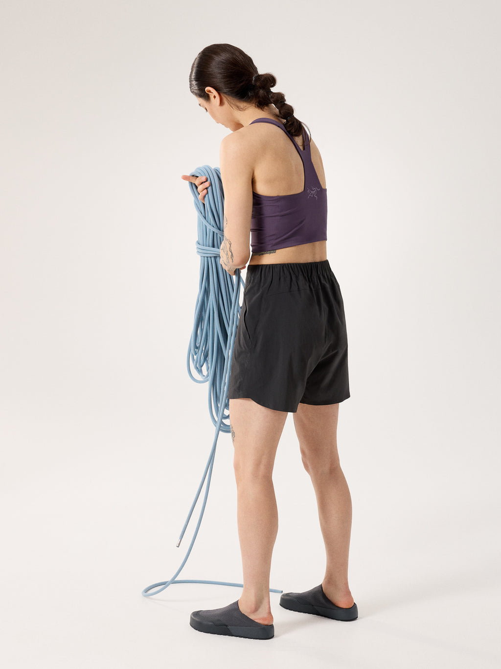Silene Short 6" Women's Black Full Body