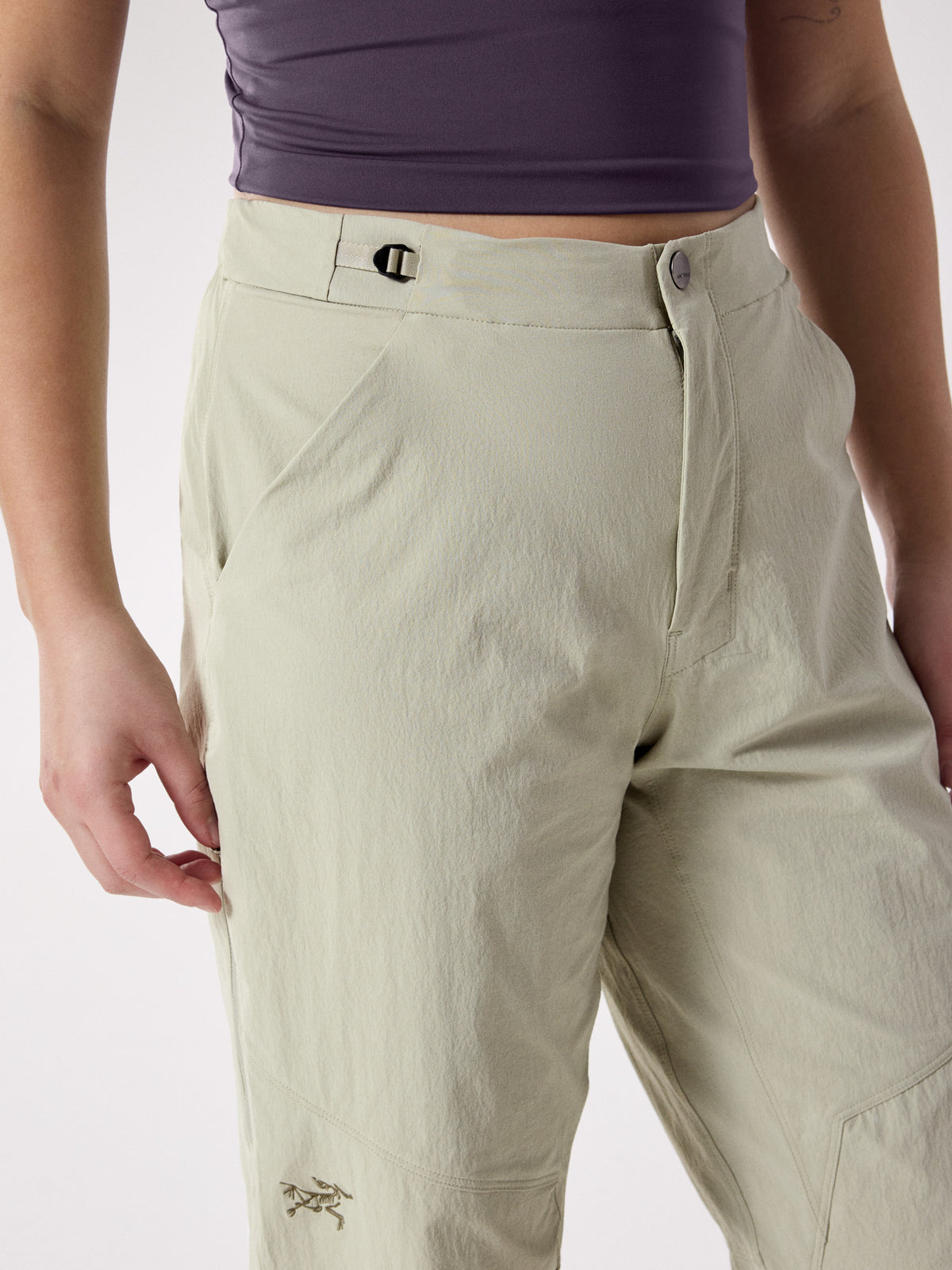 Clarkia Pant Wide Leg Women's Habitat Waist Detail