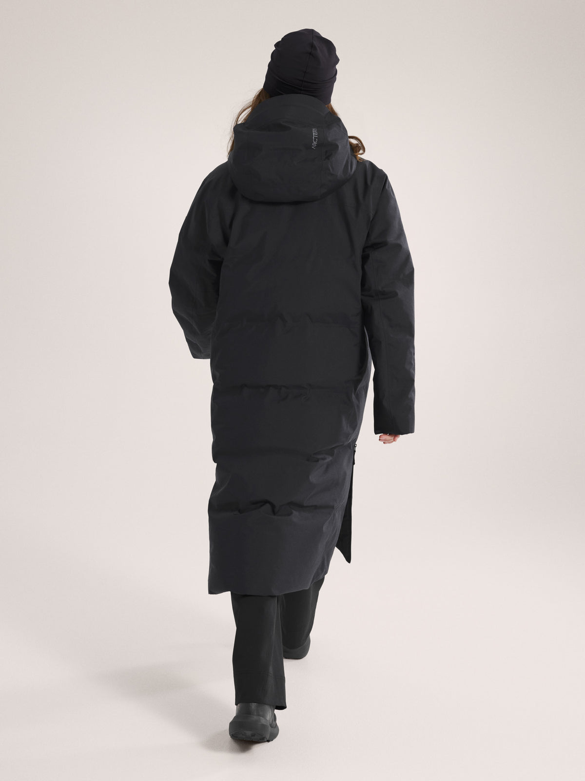 Liatris Down Parka Women's Black Back View