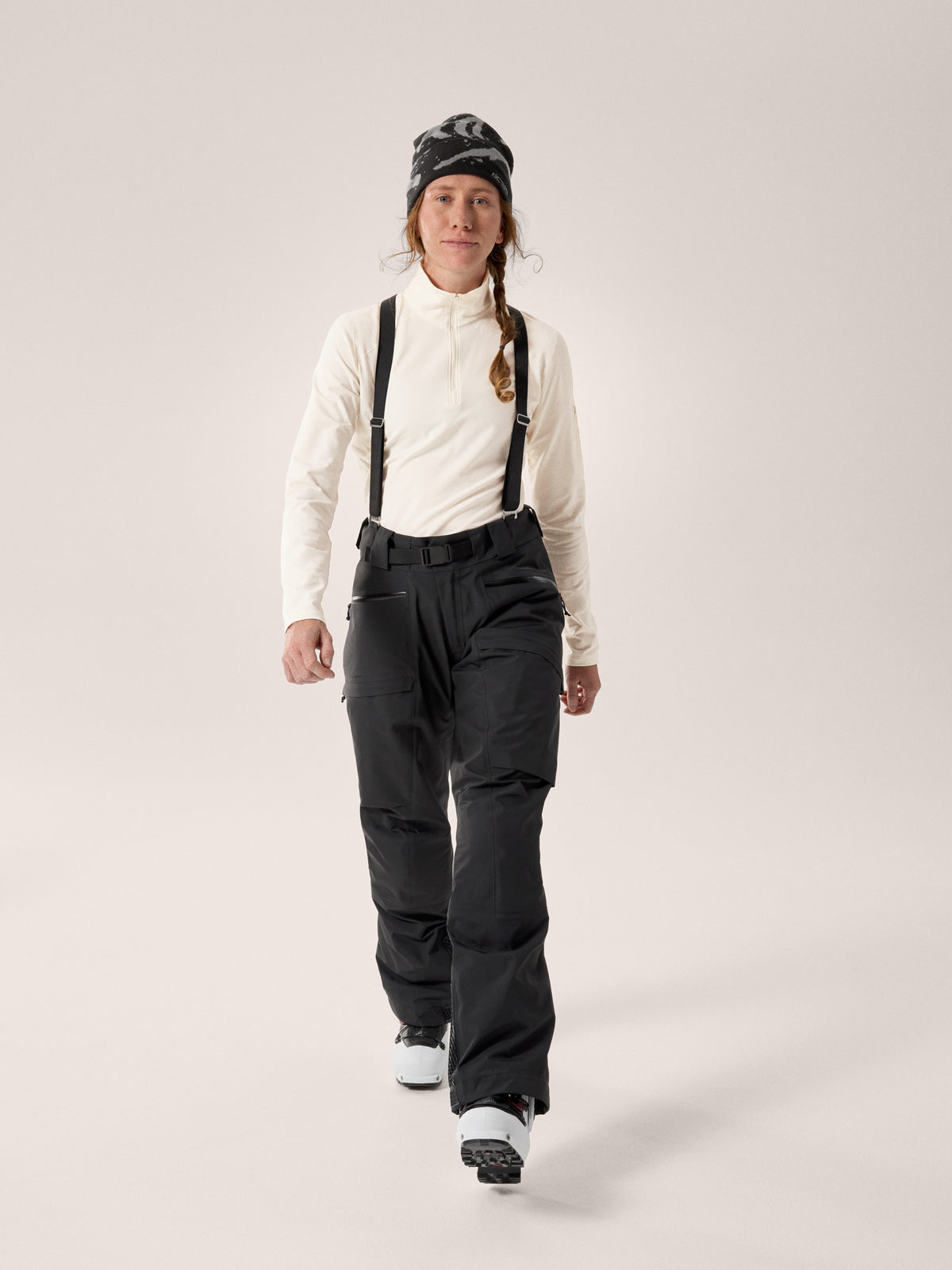 Ski Guide Pant W Women's Black Front View