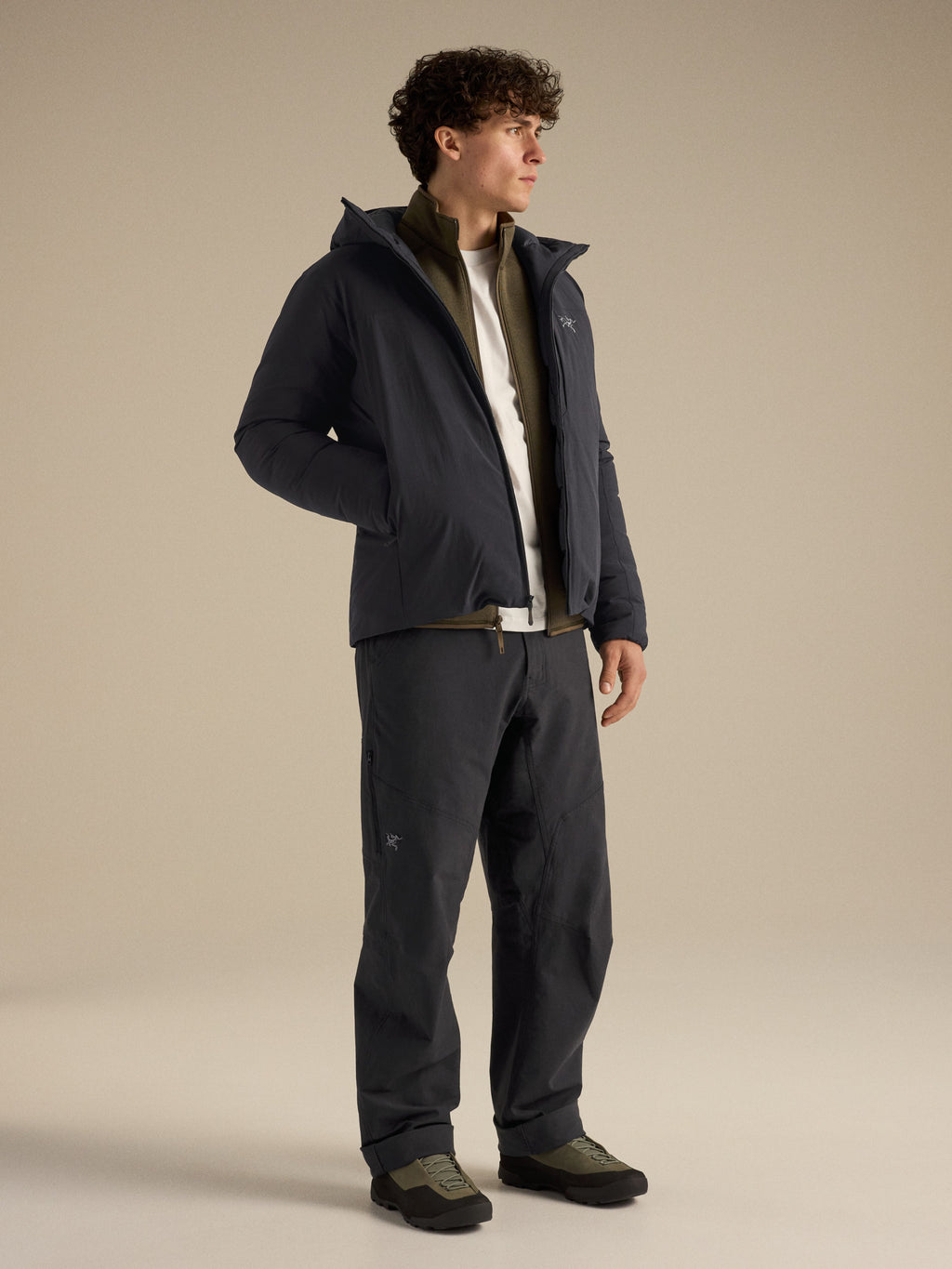 Epsilon Insulated Hoody Black Hover