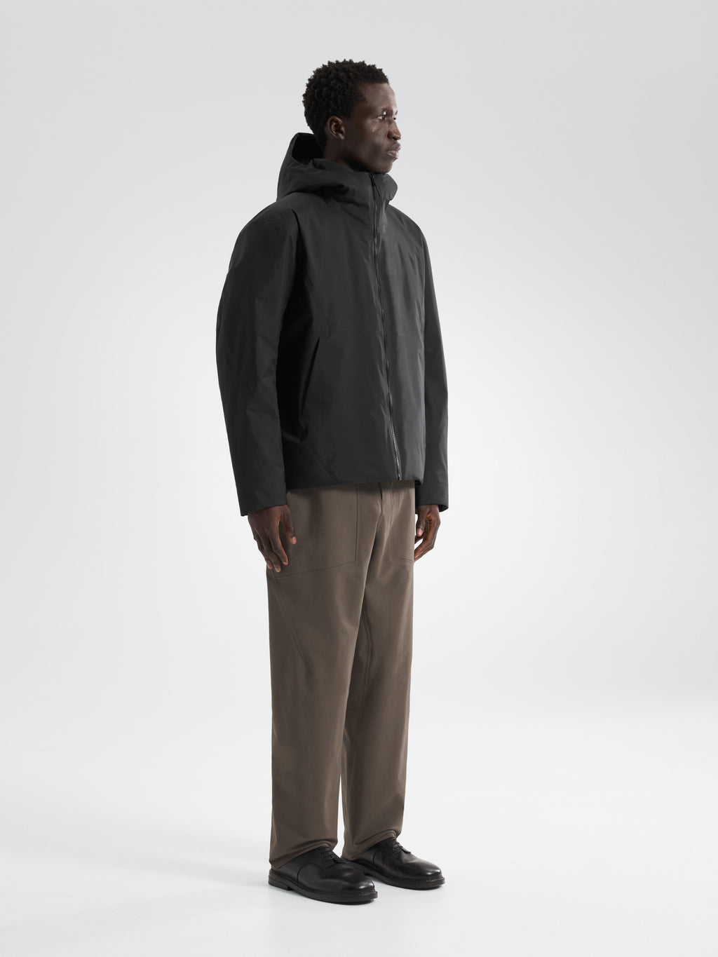 Diode Insulated Jacket Black 3 4 Front View