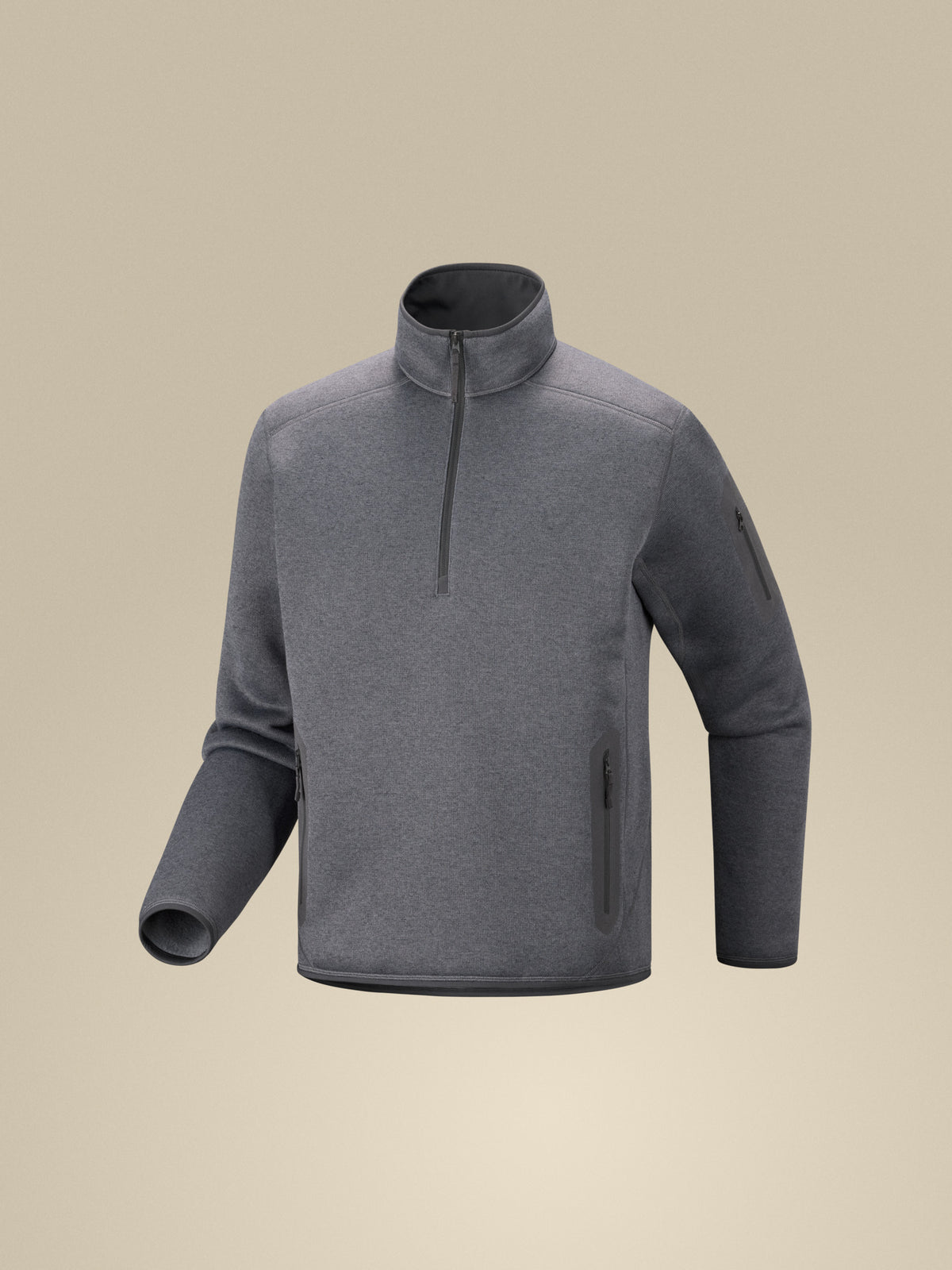 Covert 1/2 Zip Neck Void Heather 