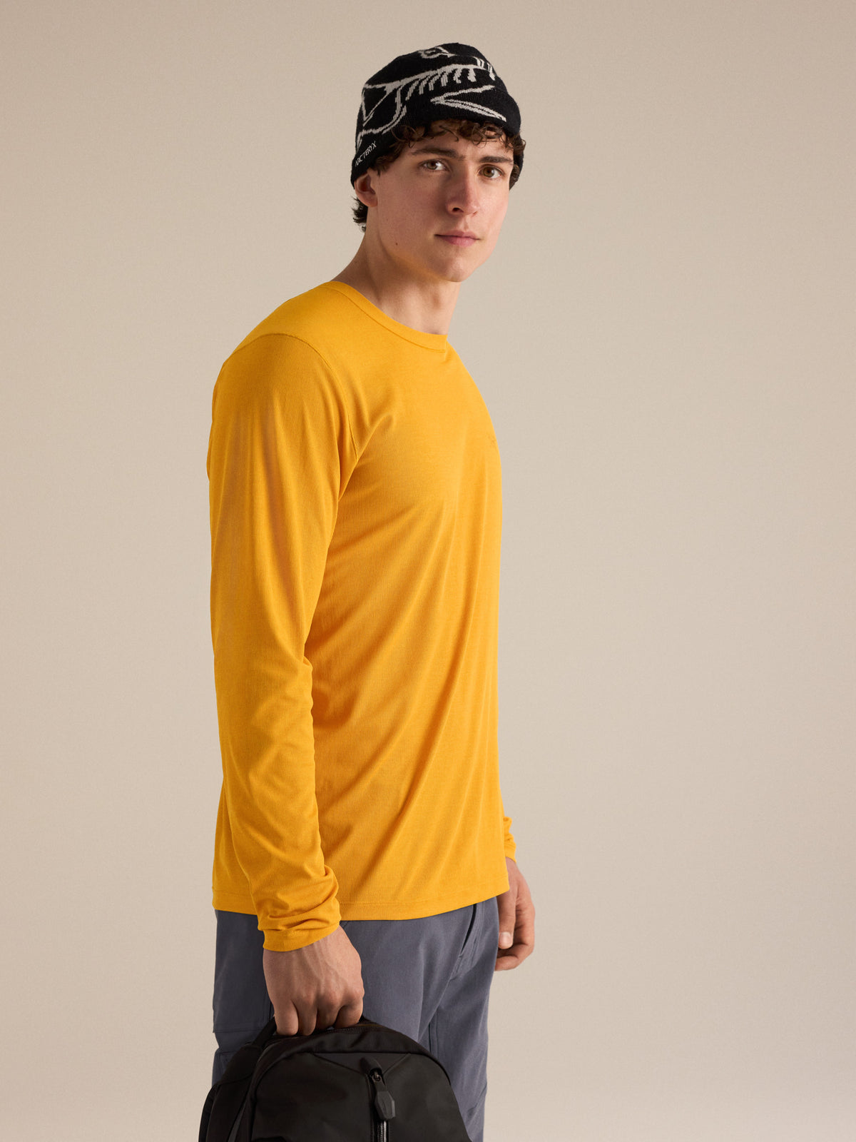 Cormac Crew Neck Shirt LS Nucleus Side View