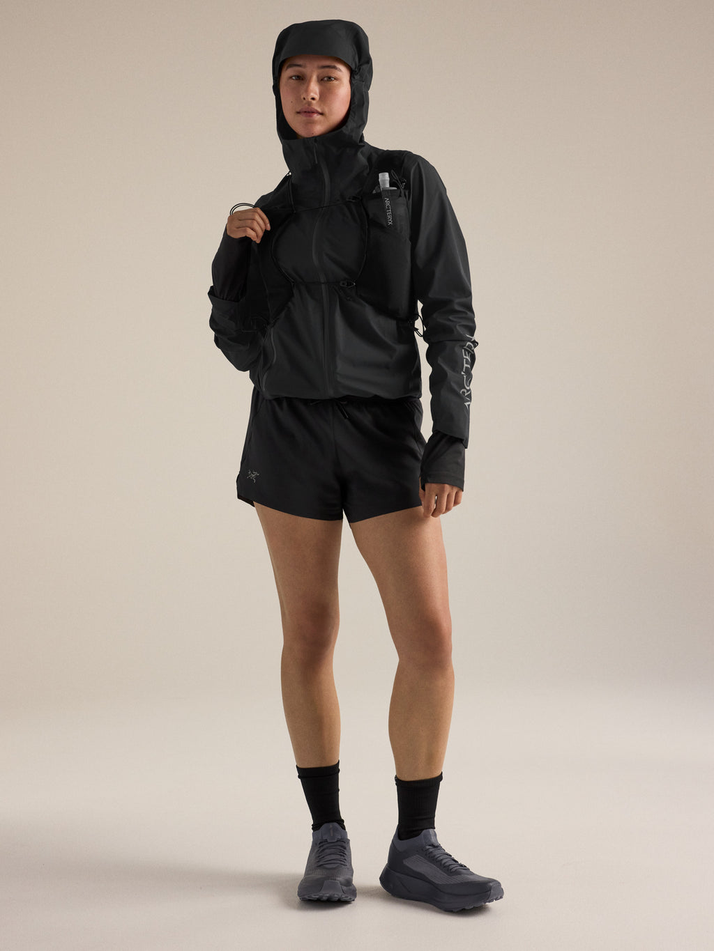Norvan Jacket Women's Black Detail 1