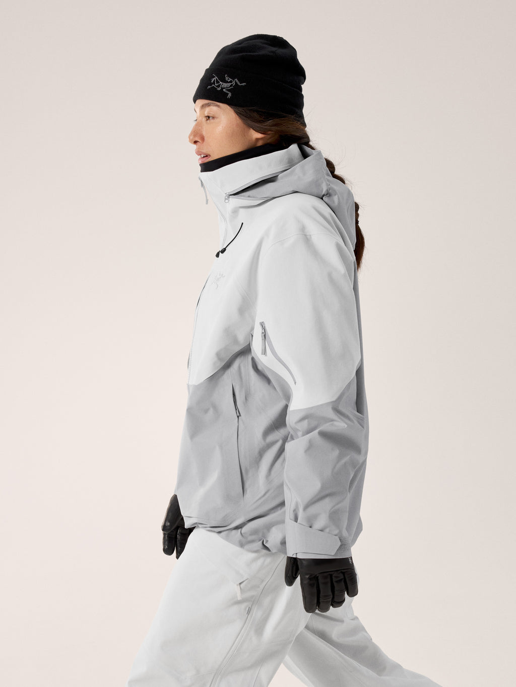 Incendia Jacket Women's Solitude / Arctic Silk Side View
