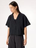 Diantric Shirt SS Women's Black Front View