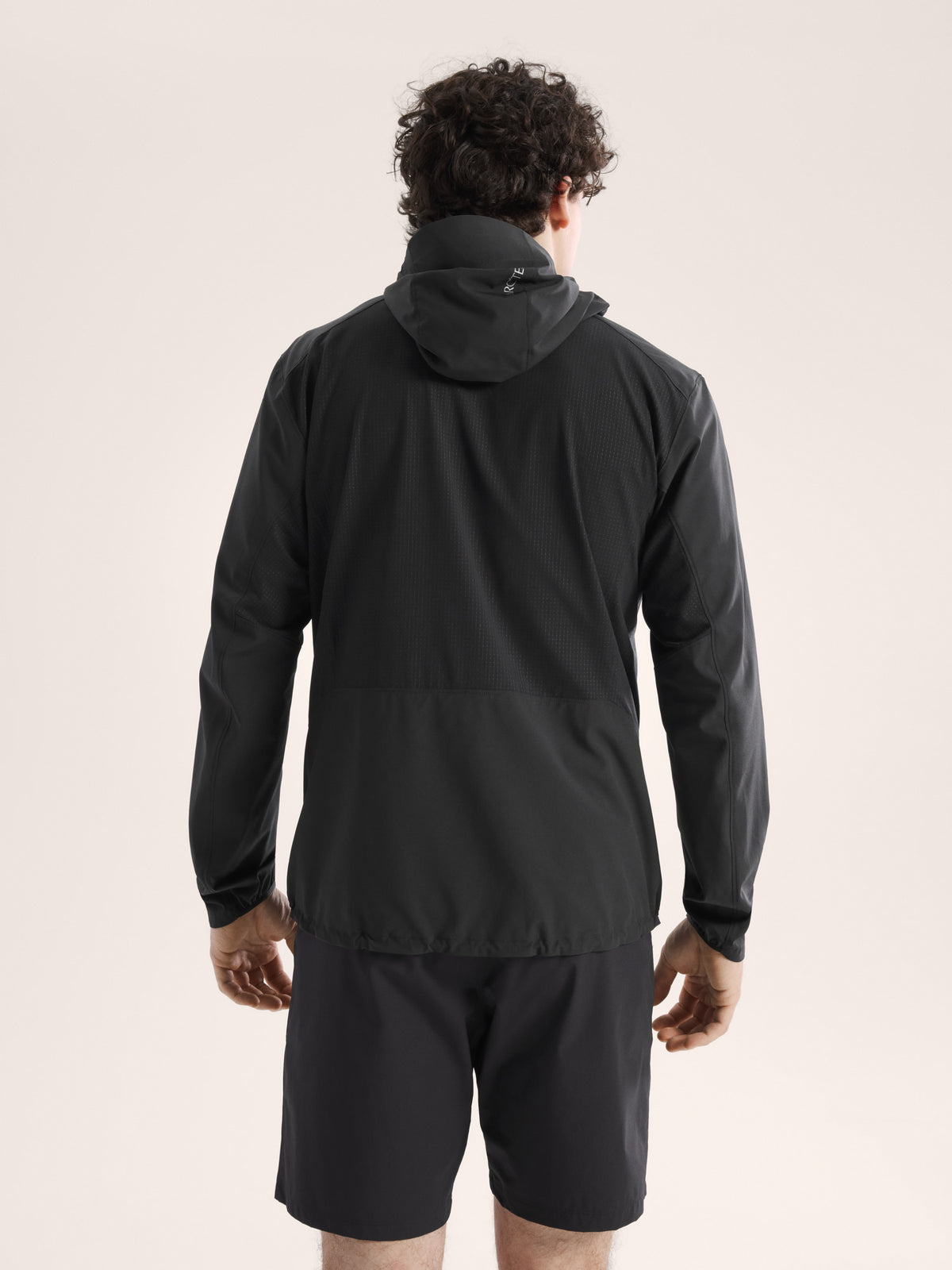 Incendo Hybrid Hoody Black Back View