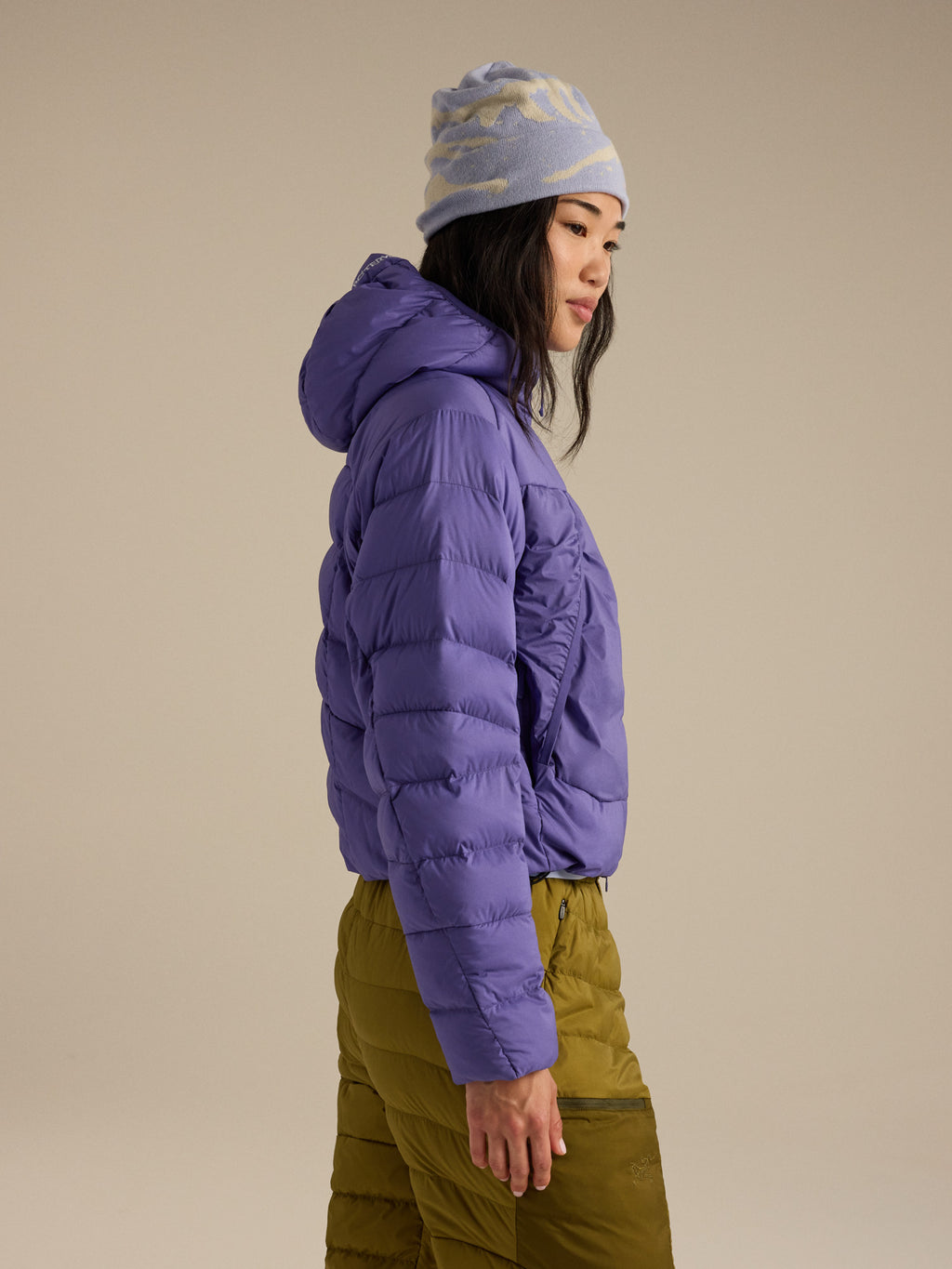 Omineca Short Jacket Women's Blurple Side View