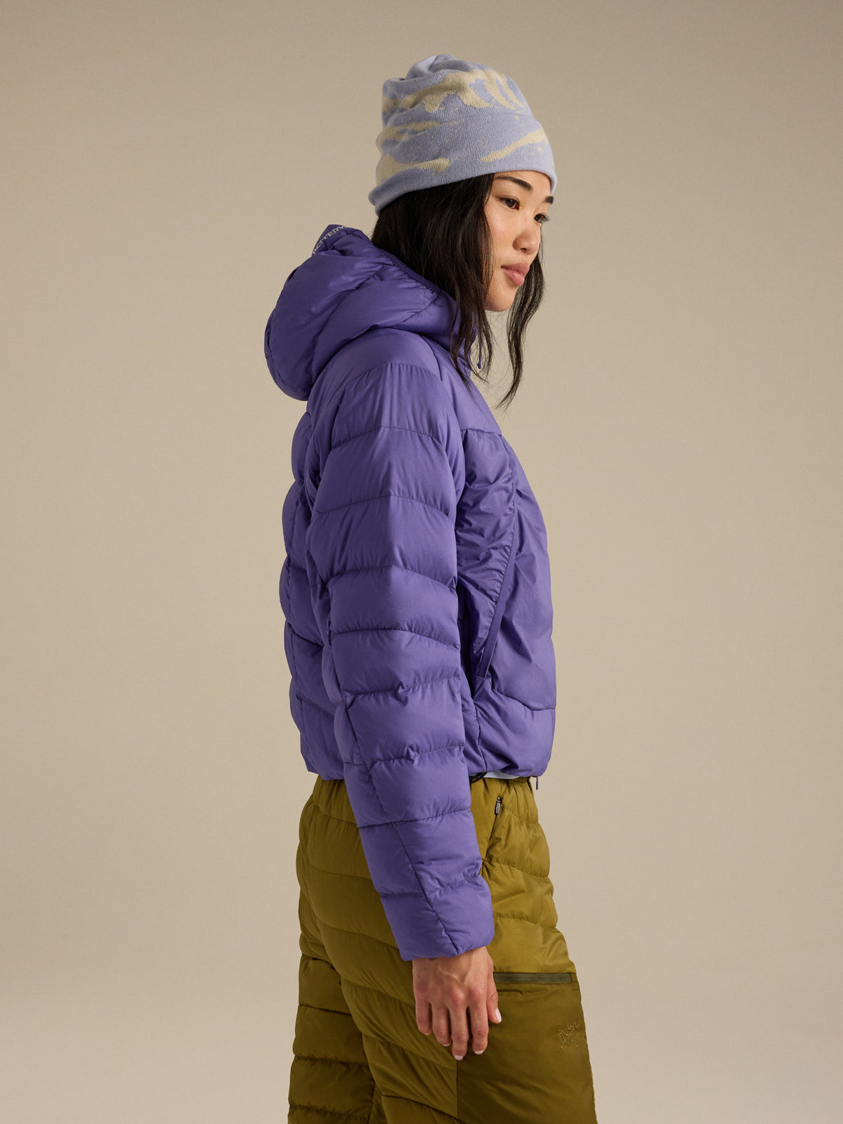Omineca Short Jacket Women's Blurple Side View