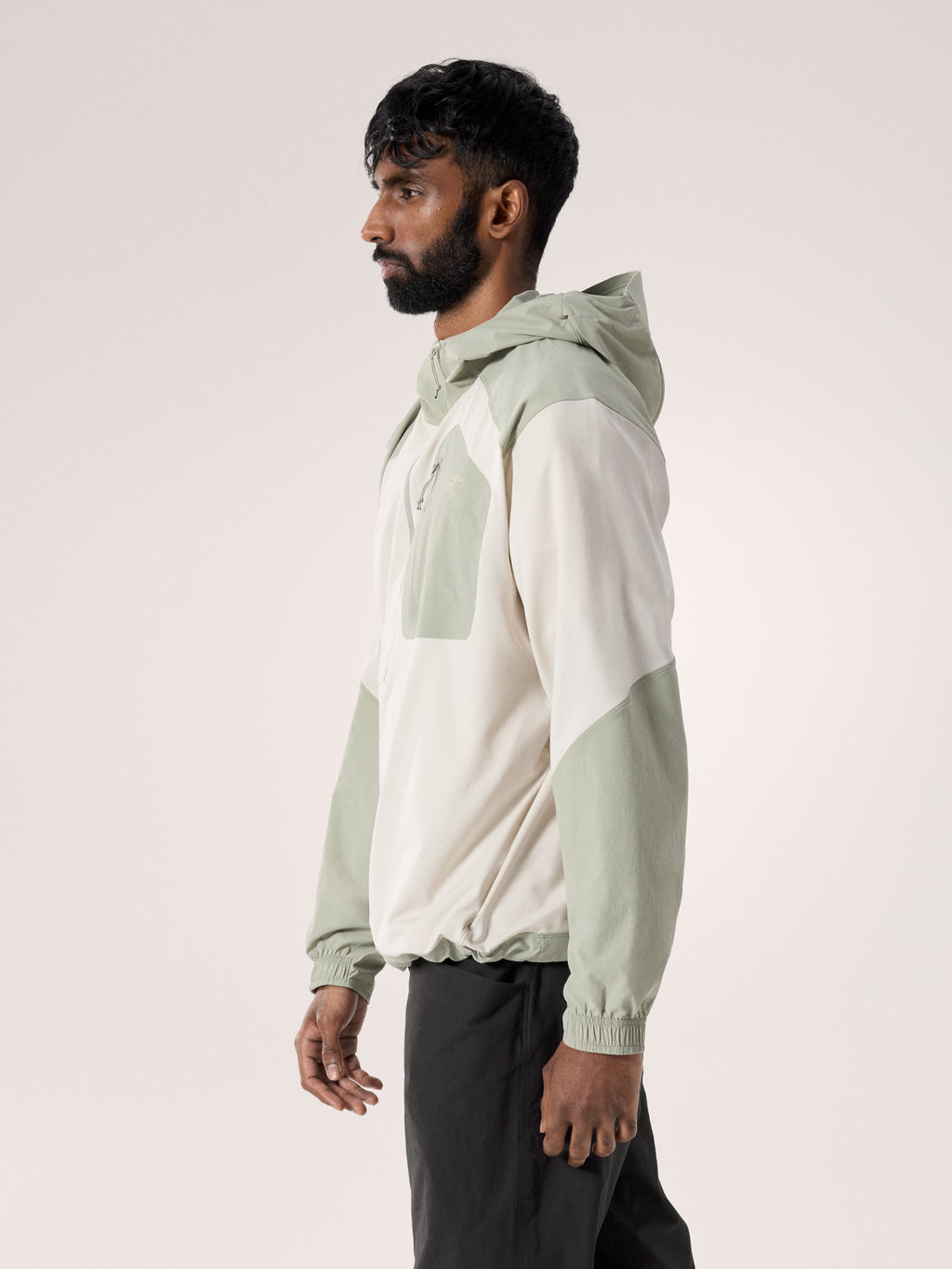 Konseal SL Pullover Hoody Sea Salt / Habitat Side View