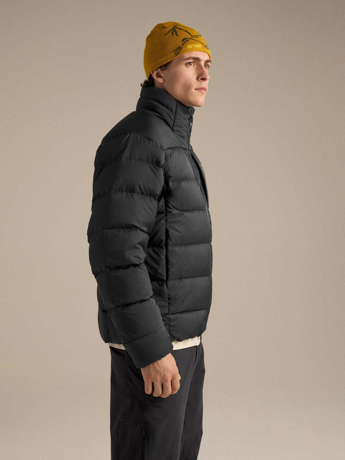 Thorium Jacket Black Side View