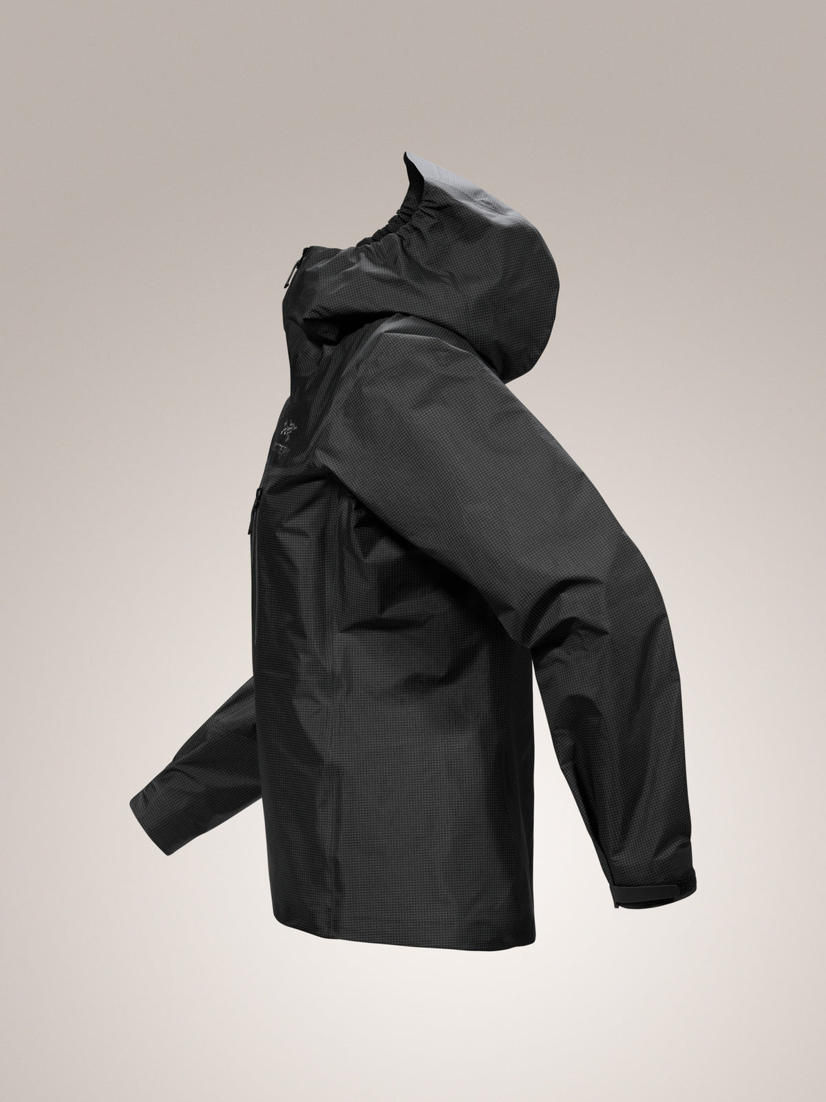 Alpha SL Anorak Women's Black Profile
