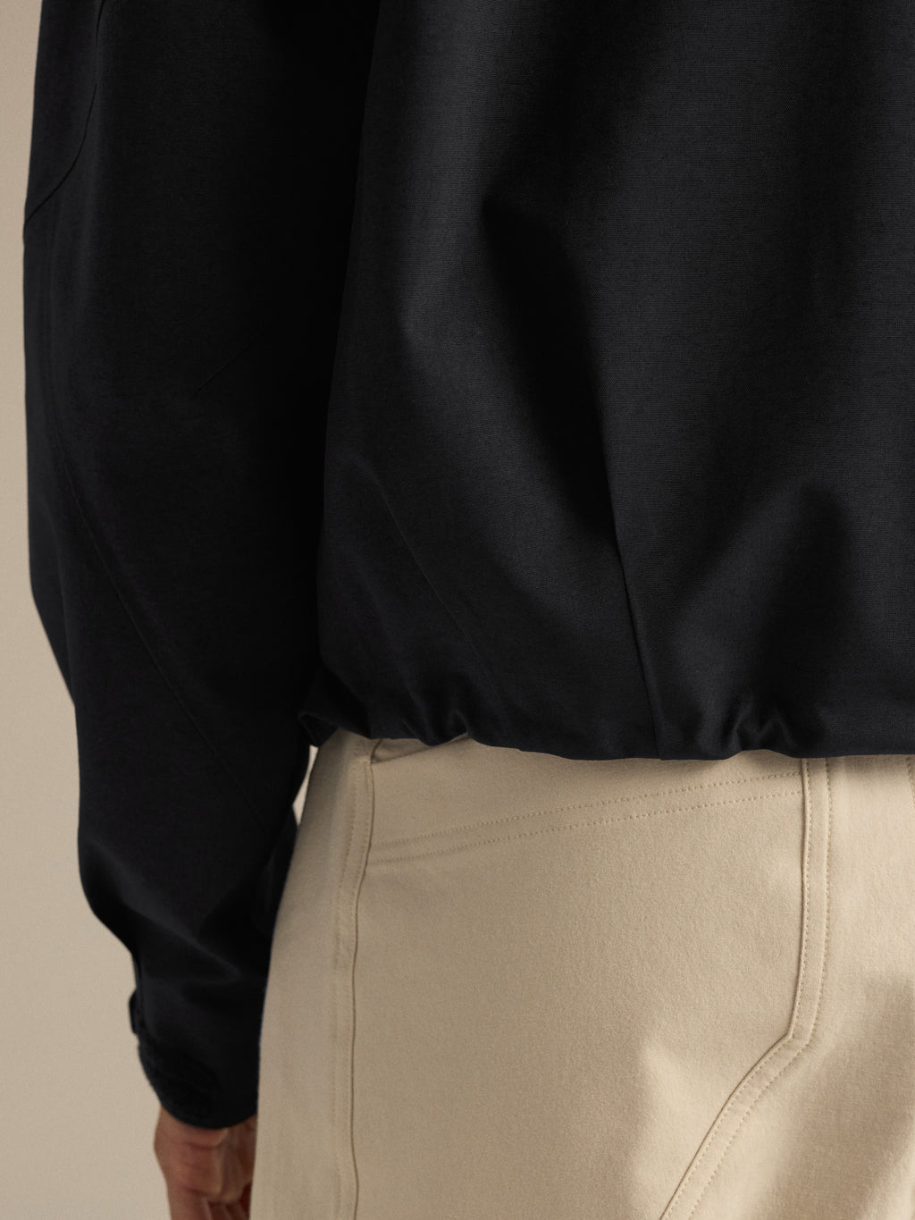 Altira Cropped Jacket Women's Black Detail 1