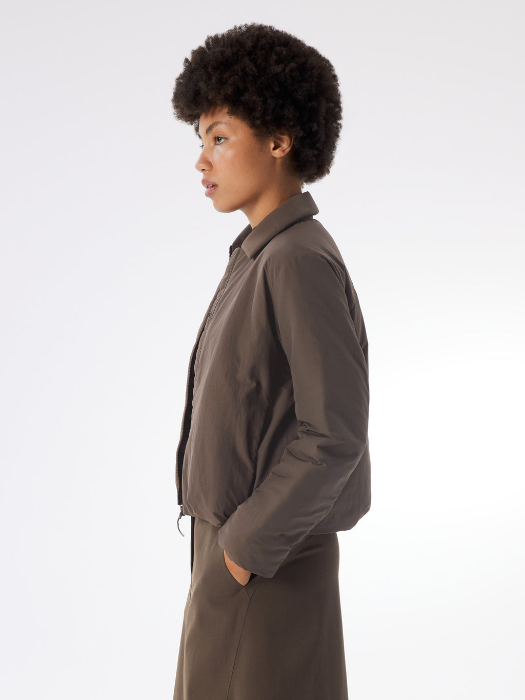 Corva Insulated Jacket Women's Sable Profile