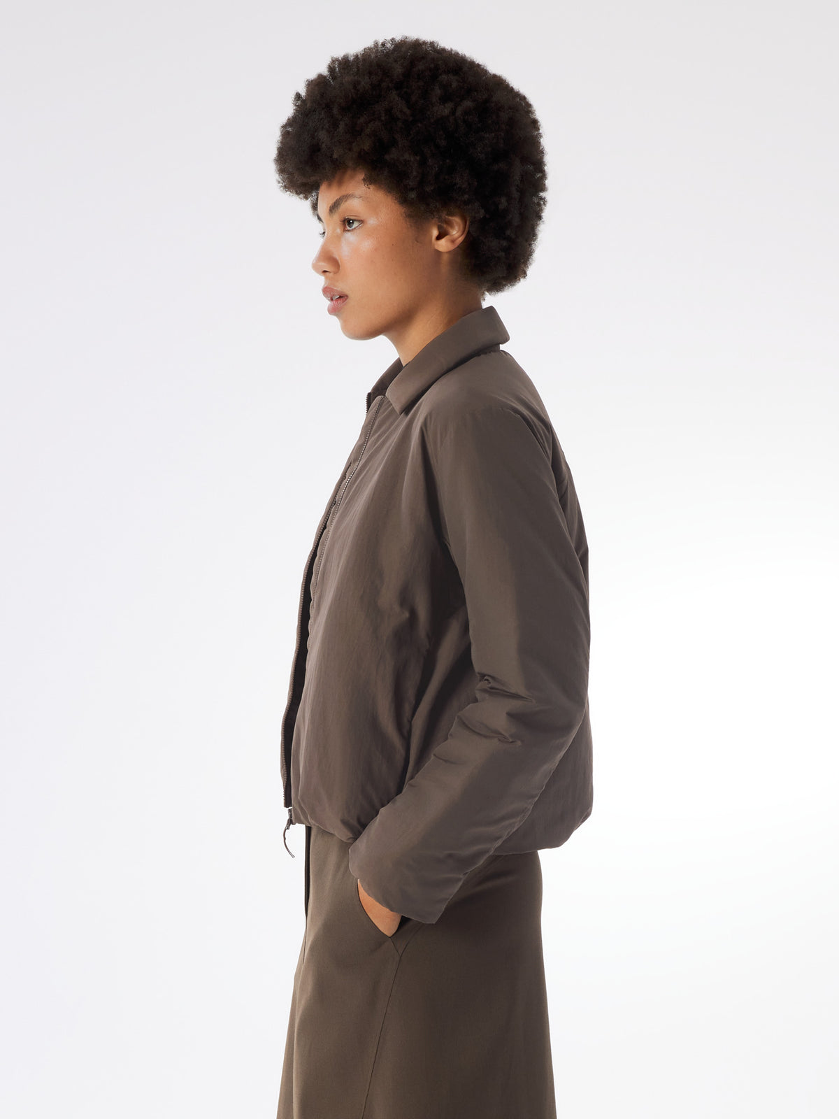 Corva Insulated Jacket Women's Sable Profile