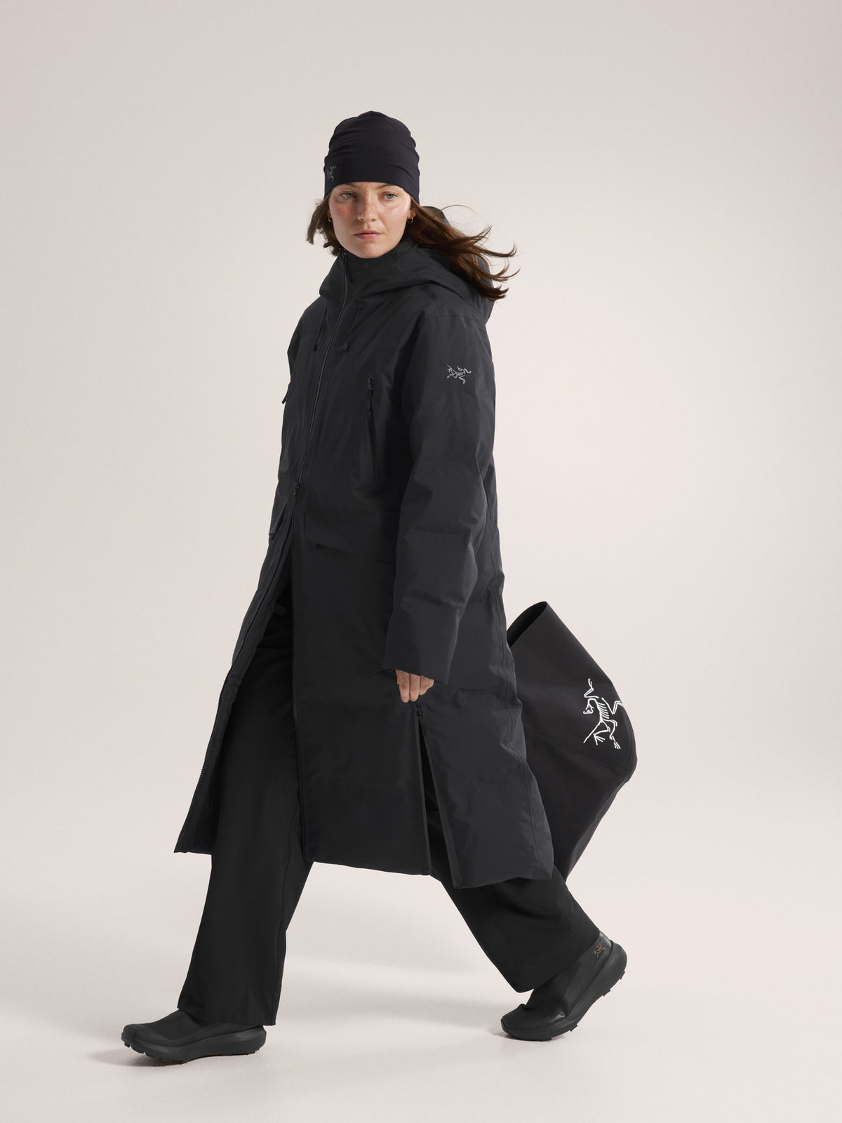 Liatris Down Parka Women's Black Full Body