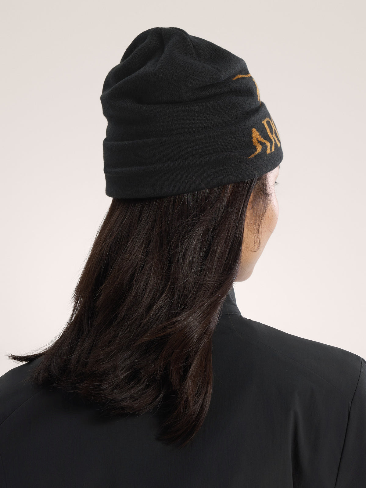 Bird Word Toque 24K Black Back View