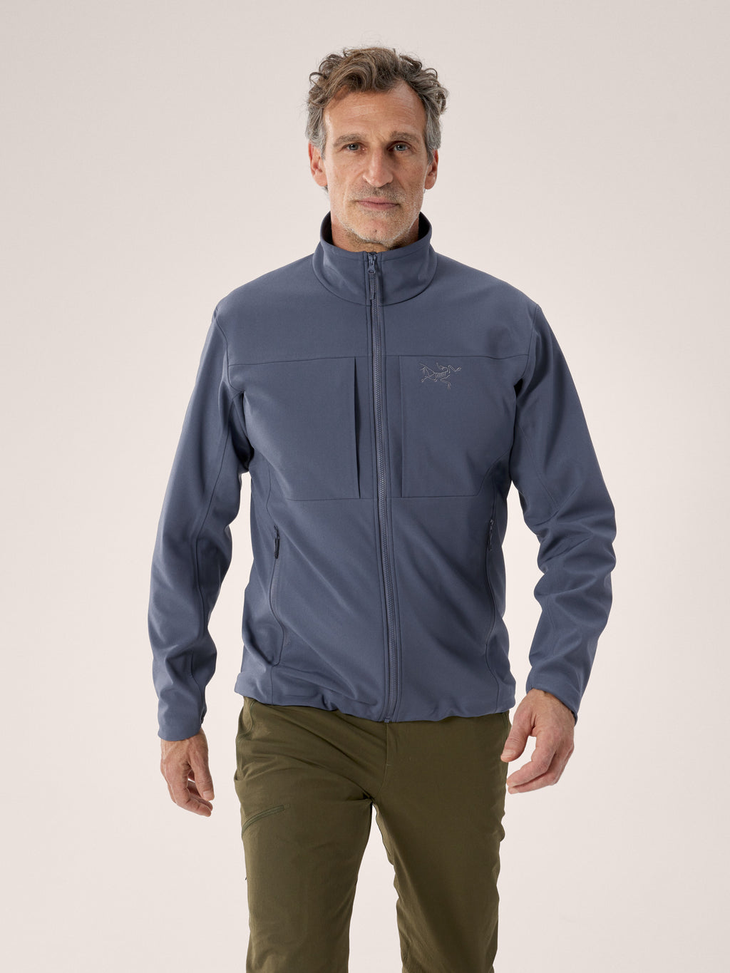 Gamma MX Jacket Dk Stratus Front View