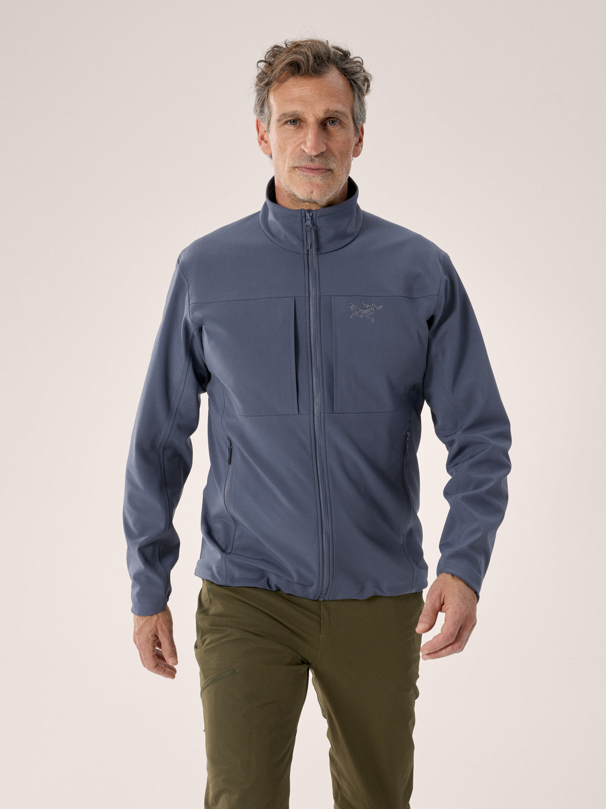 Gamma MX Jacket Dk Stratus Front View